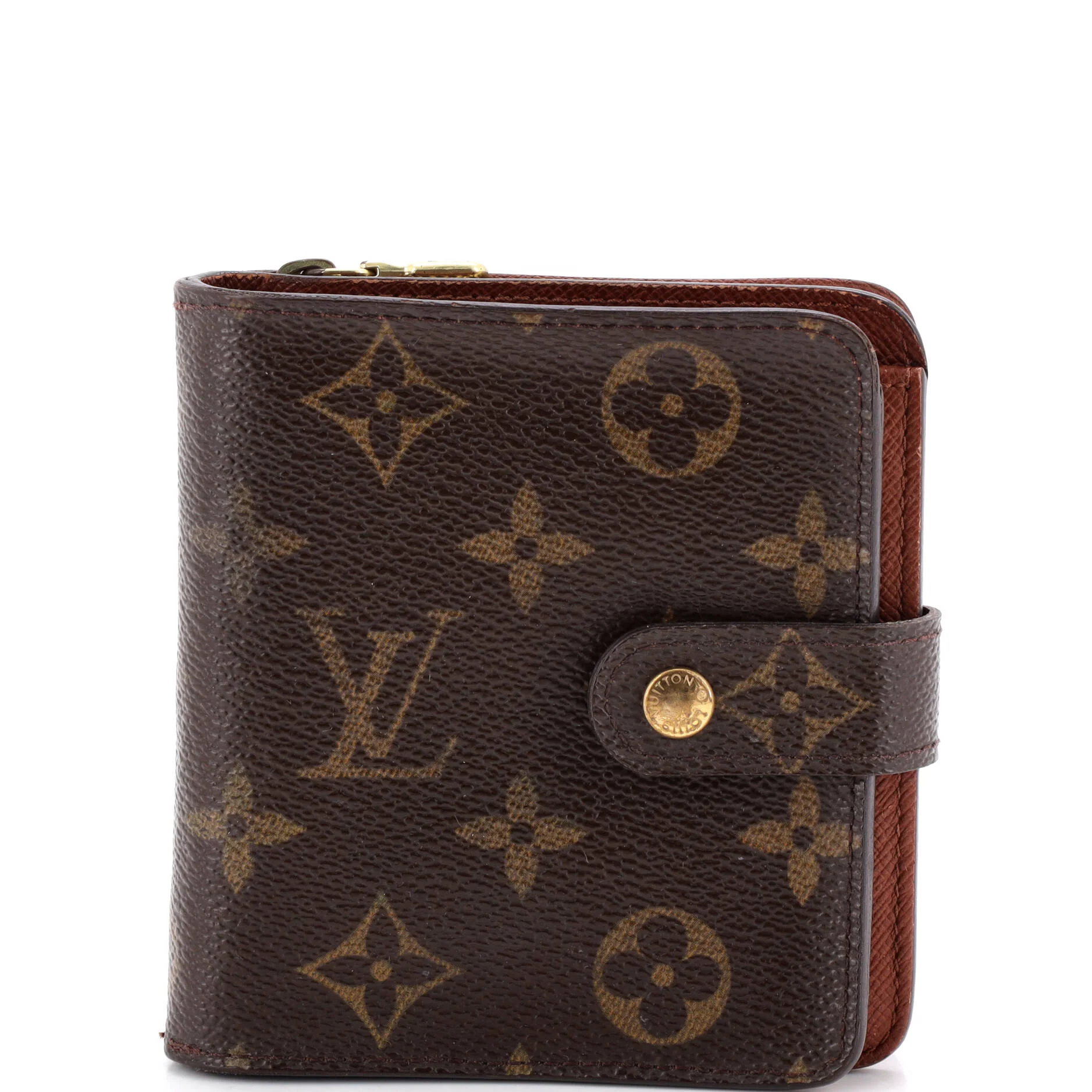 Compact Zippe Wallet Monogram Canvas