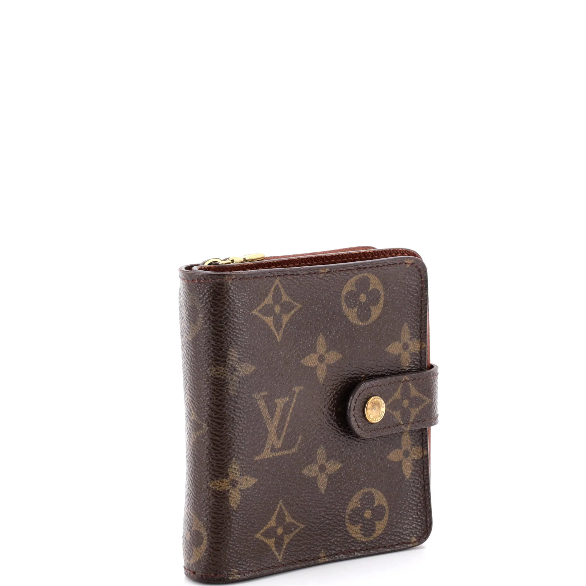 Compact Zippe Wallet Monogram Canvas - Image 2
