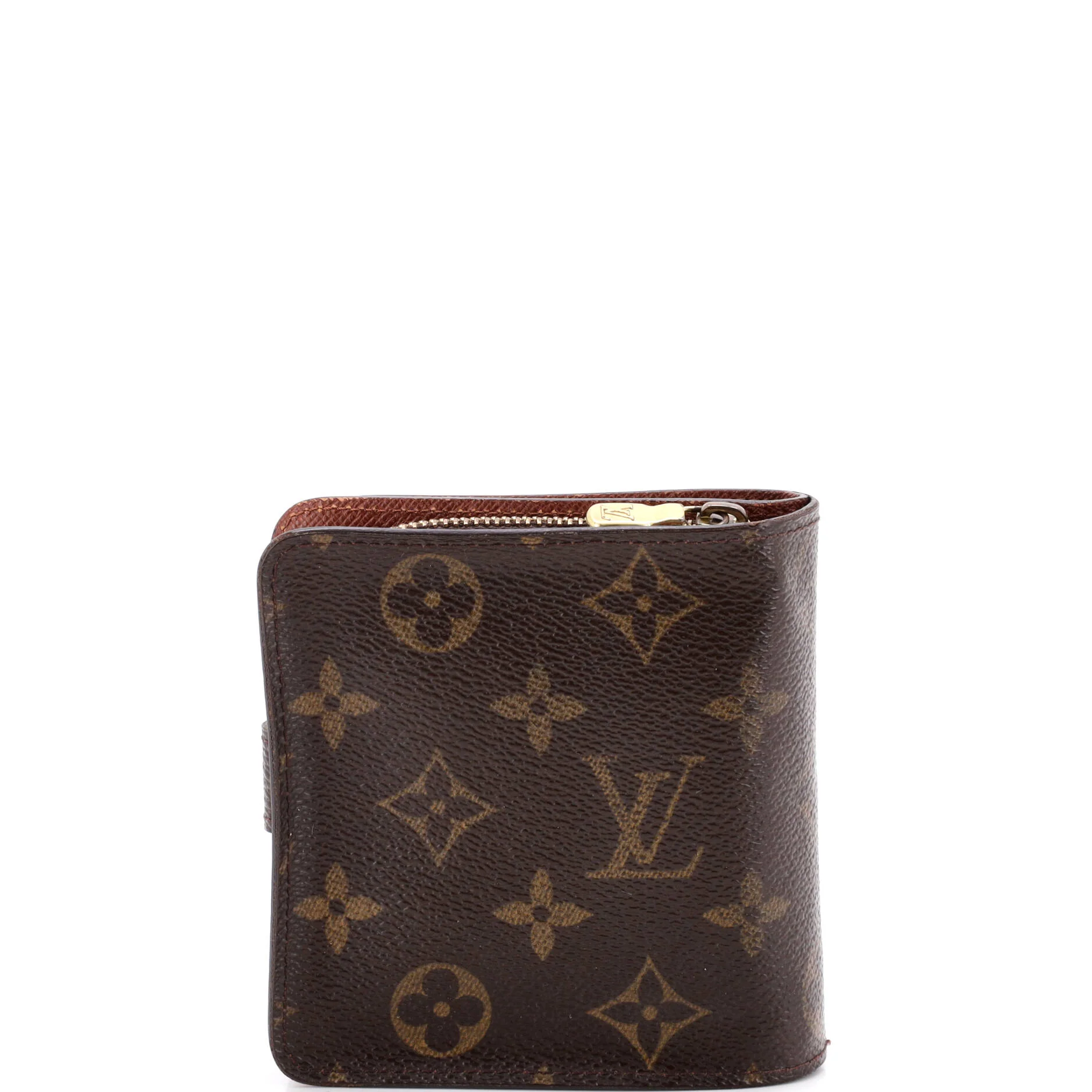 Compact Zippe Wallet Monogram Canvas - Image 3