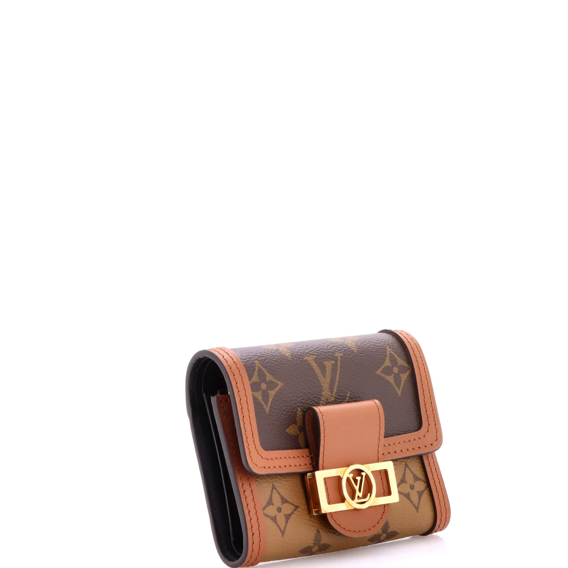 Dauphine Wallet Reverse Monogram Canvas Compact - Image 2