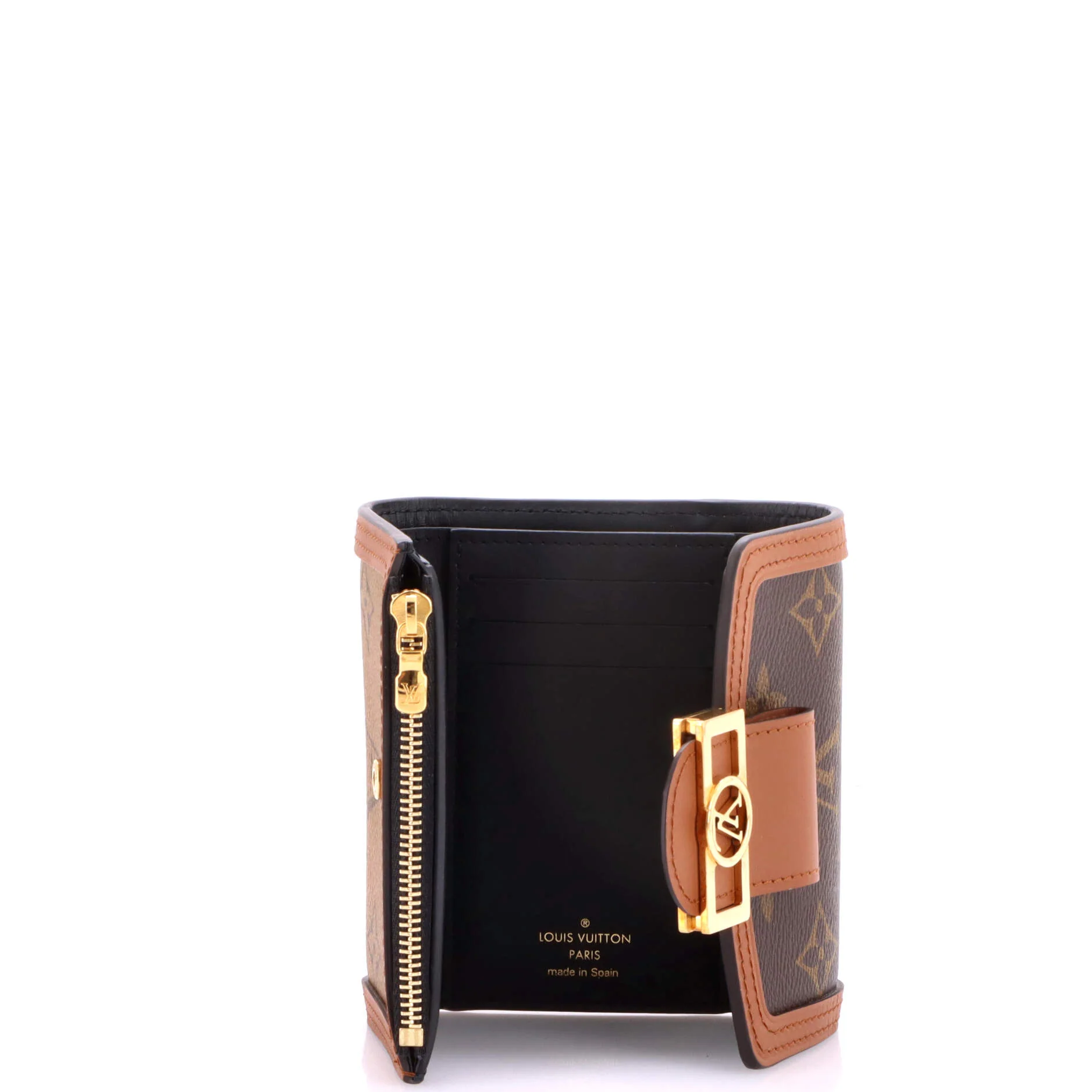 Dauphine Wallet Reverse Monogram Canvas Compact - Image 5