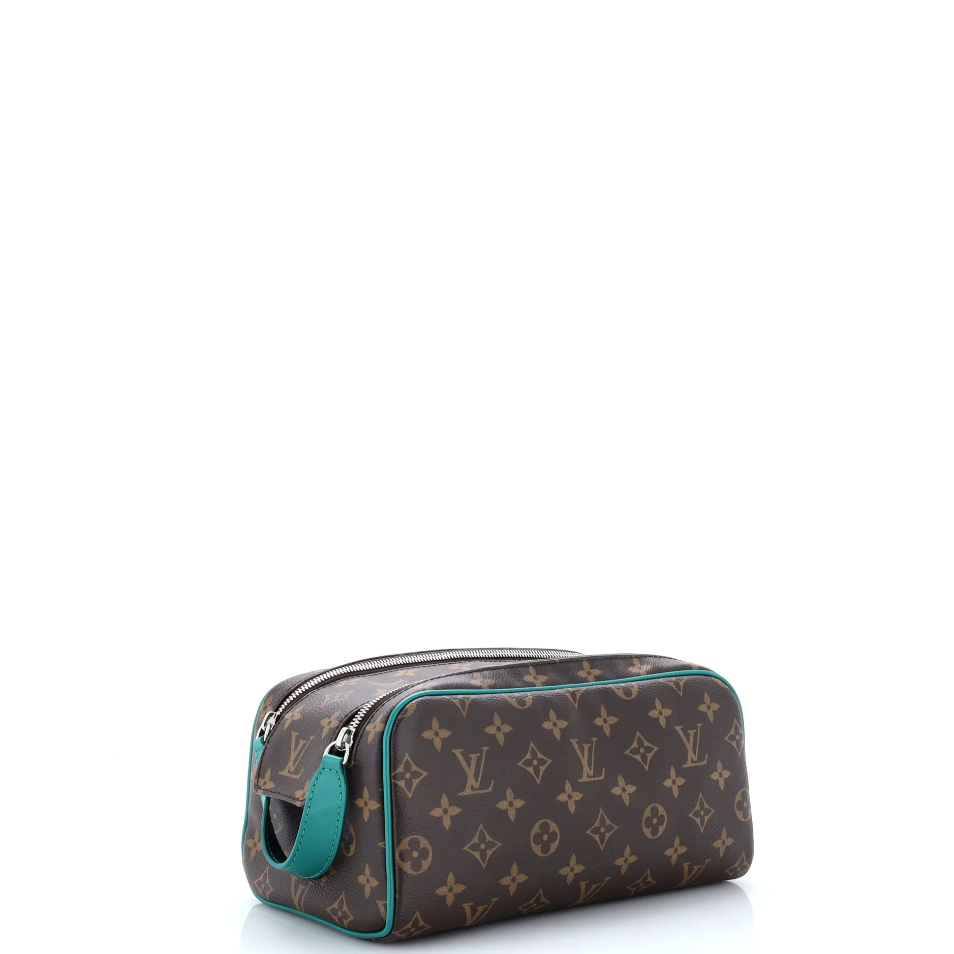 Dopp Kit Toiletry Pouch Macassar Monogram Canvas - Image 2