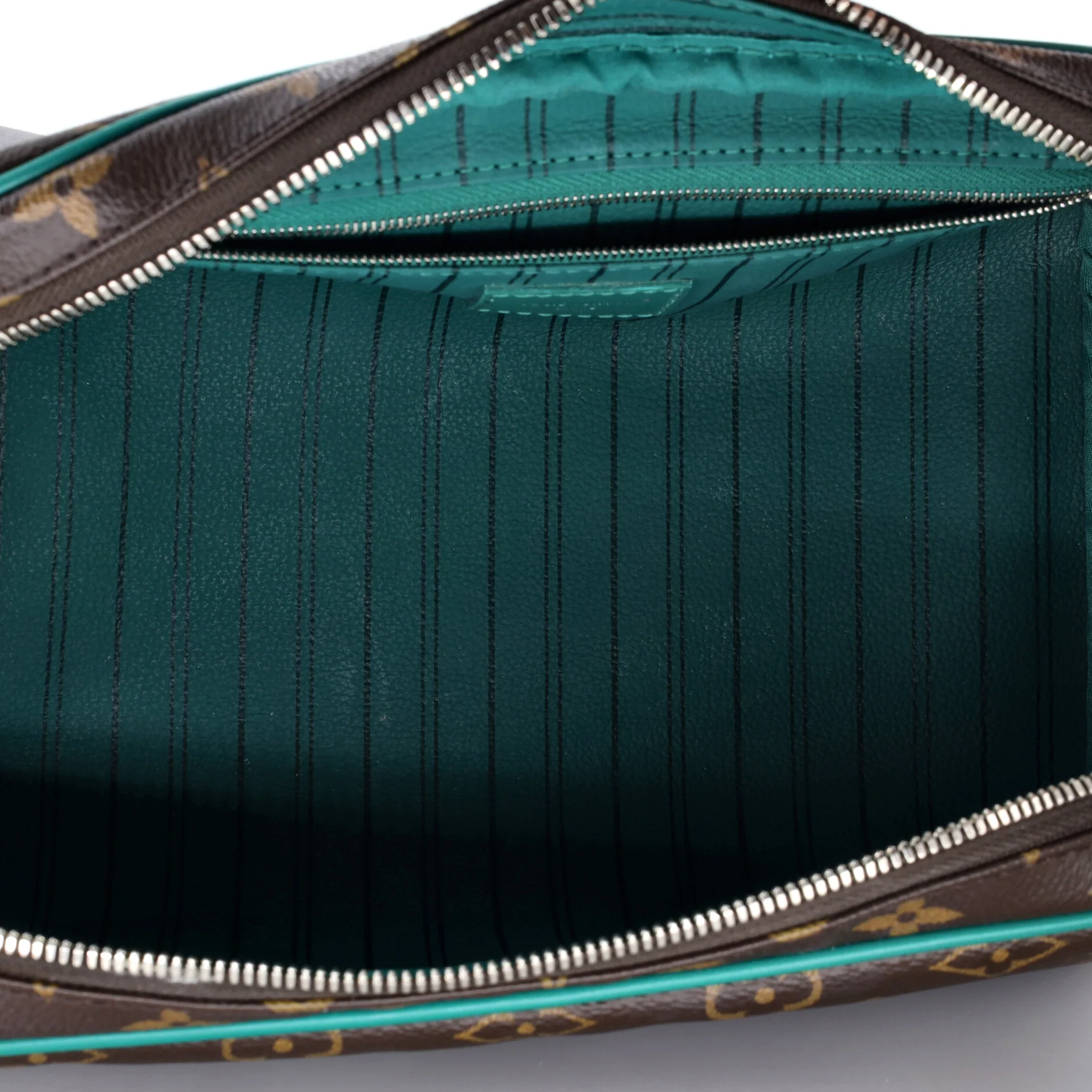 Dopp Kit Toiletry Pouch Macassar Monogram Canvas - Image 5