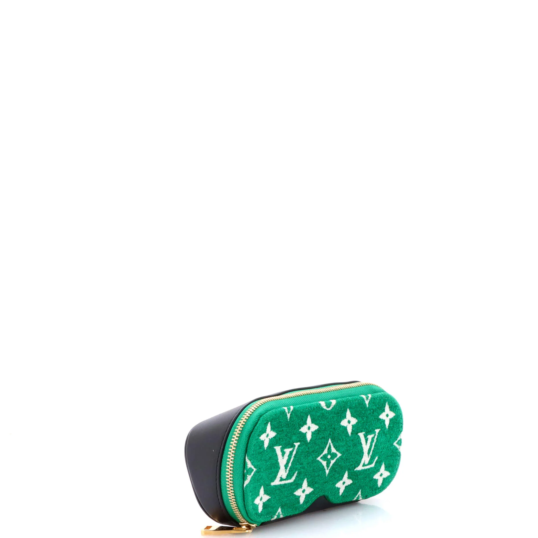Glasses Case LV Match Monogram Jacquard Velvet GM - Image 2
