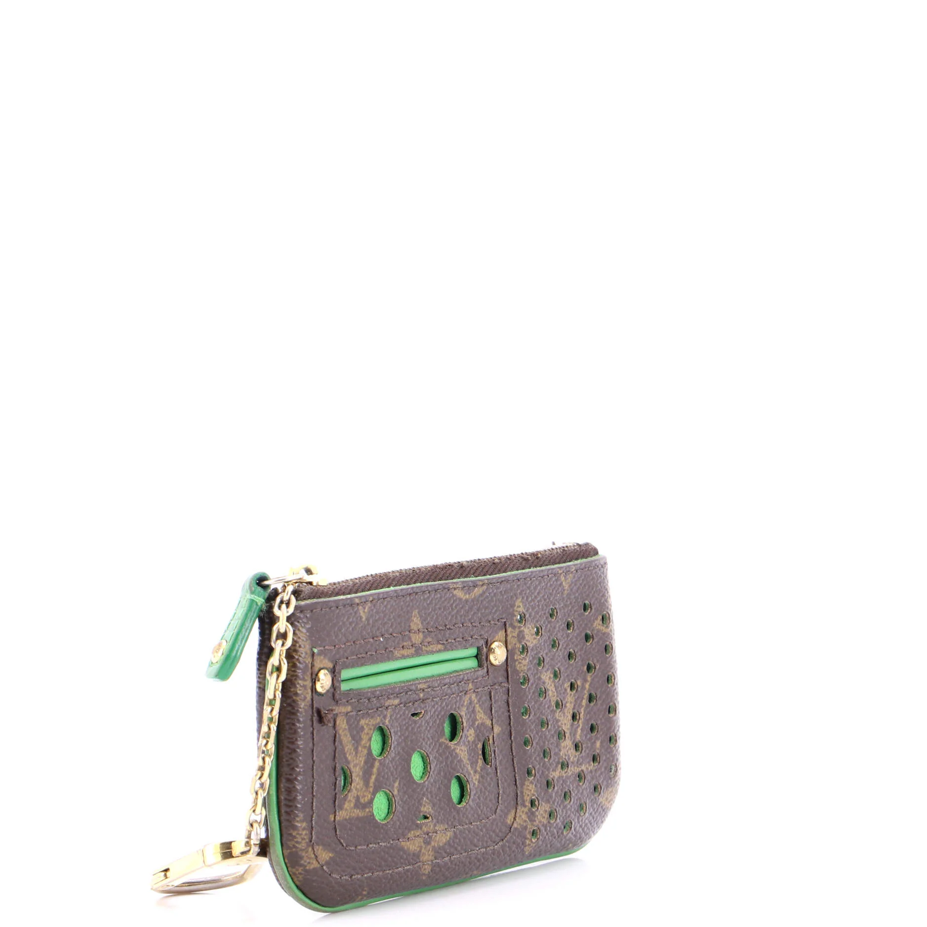 Key Pouch Perforated Monogram Canvas - Image 2