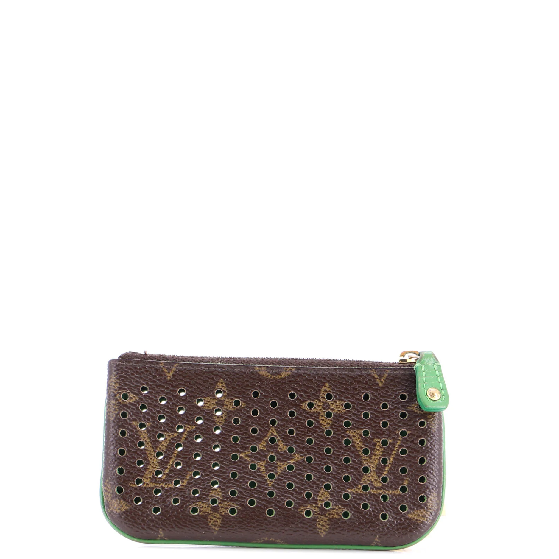 Key Pouch Perforated Monogram Canvas - Image 3
