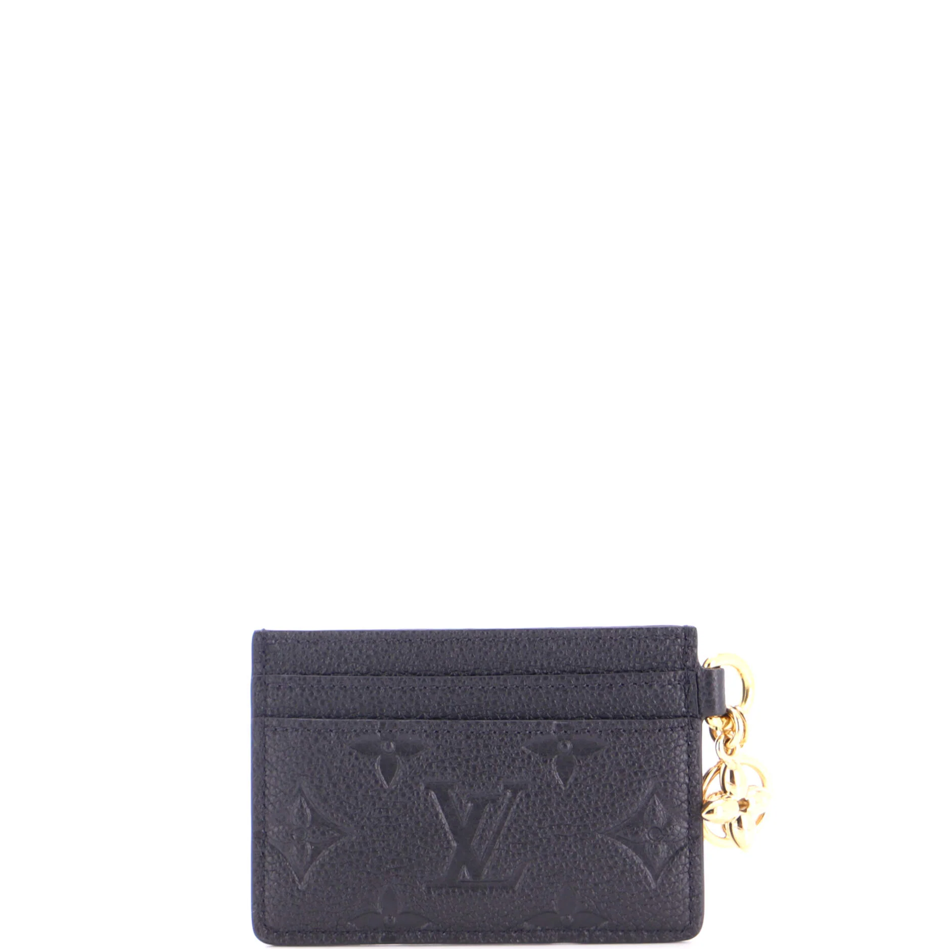 LV Charms Card Holder Monogram Empreinte Leather - Image 3