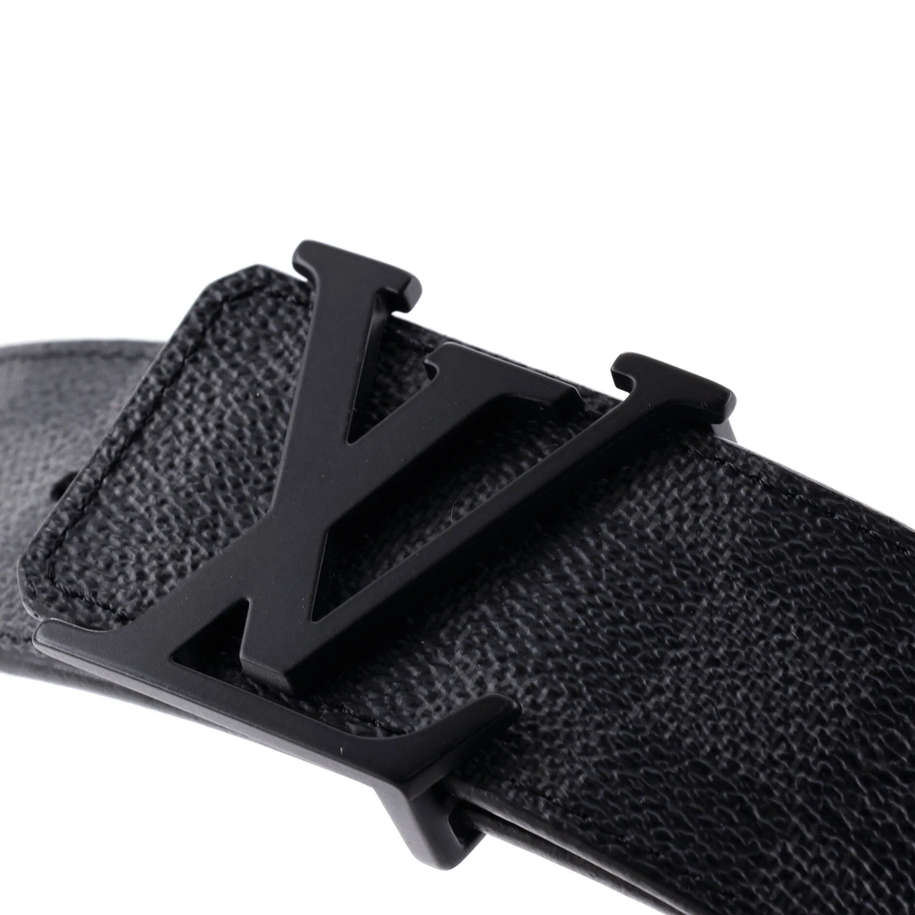LV Initiales Belt Damier Graphite Wide - Image 4