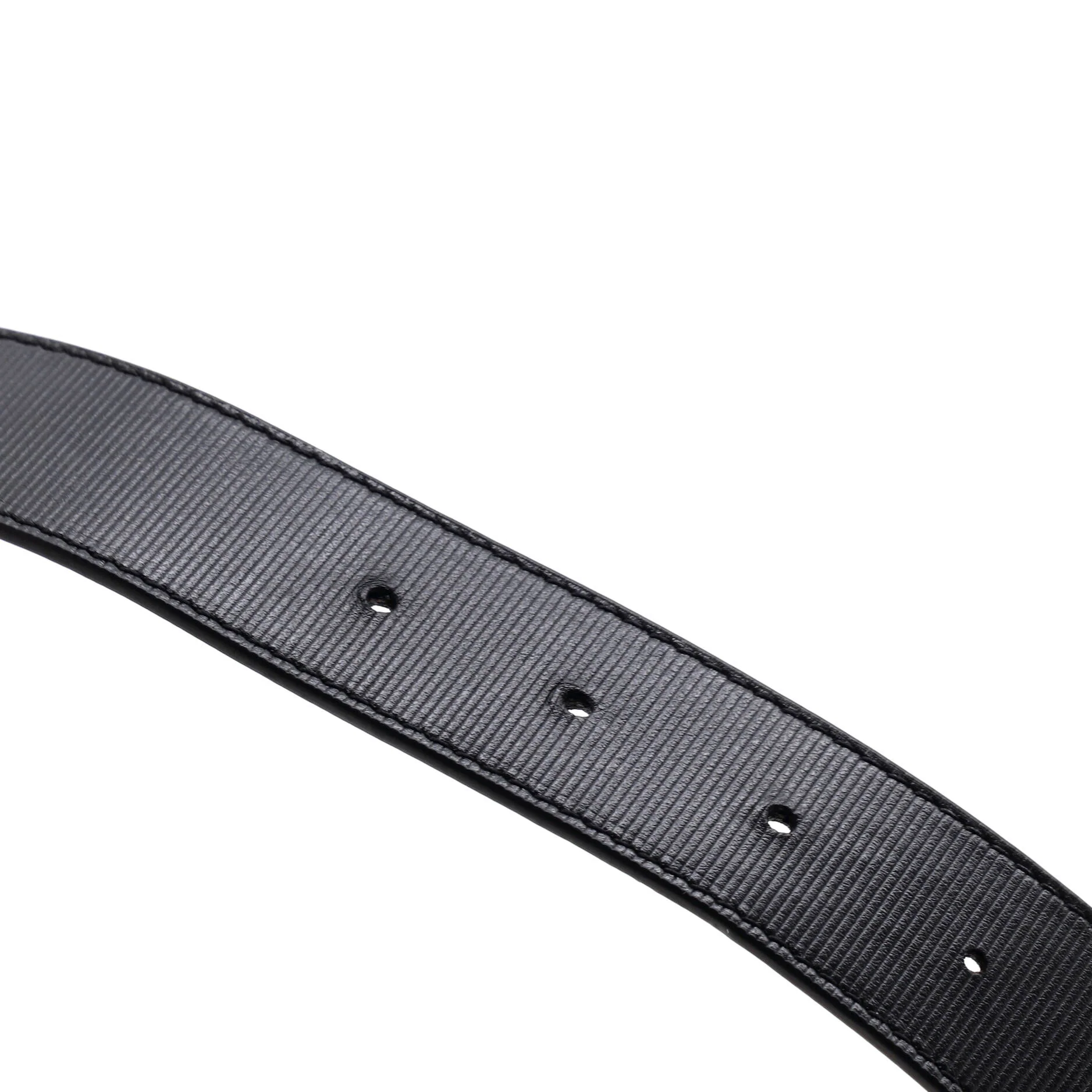 LV Initiales Belt Leather with Metal and Crystals Thin 70 - Image 4
