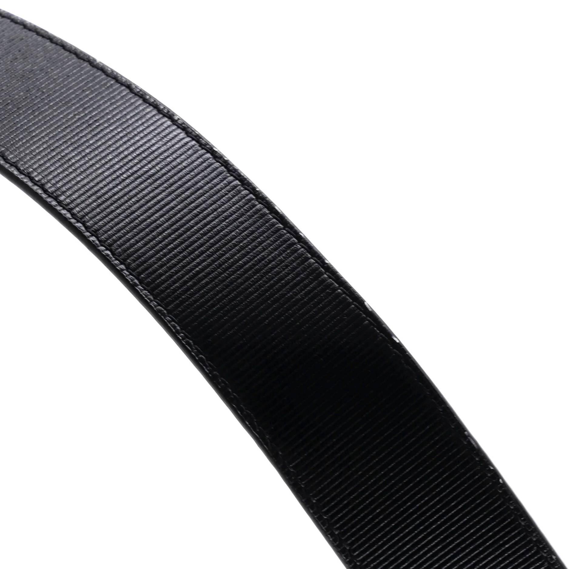 LV Initiales Belt Leather with Metal and Crystals Thin 70 - Image 5