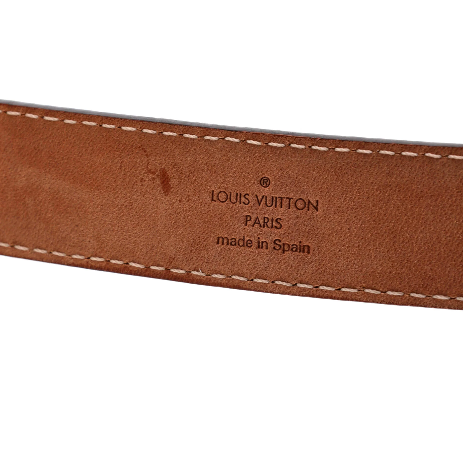 LV Initiales Belt Monogram Canvas Thin - Image 3