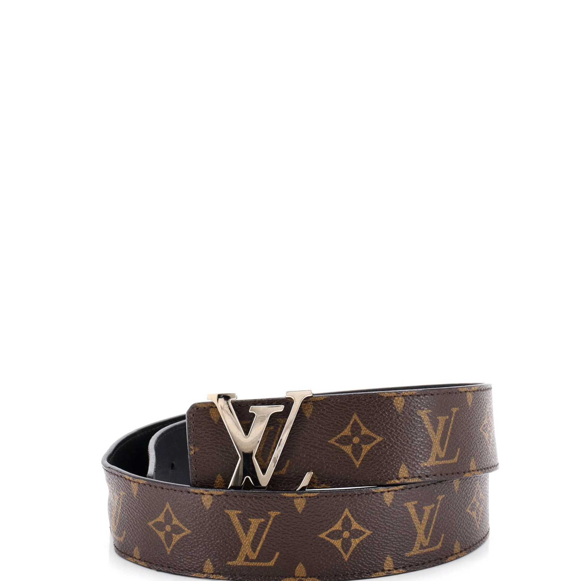 LV Initiales Belt Monogram Canvas Wide