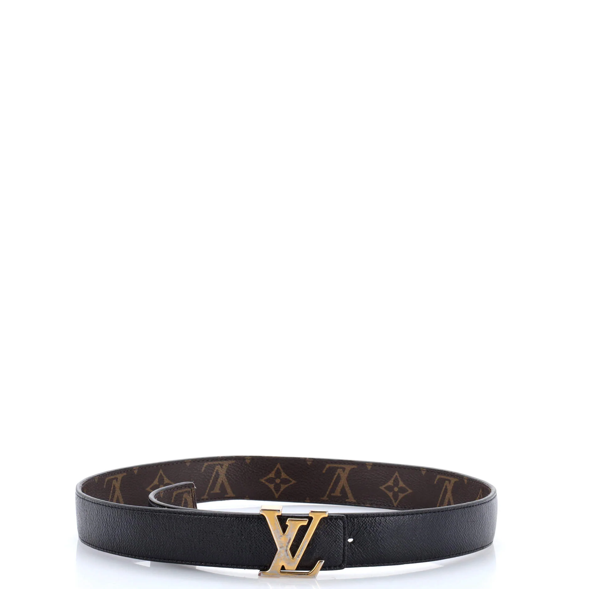 LV Initiales Reversible Belt Monogram Canvas and Leather Medium - Image 2