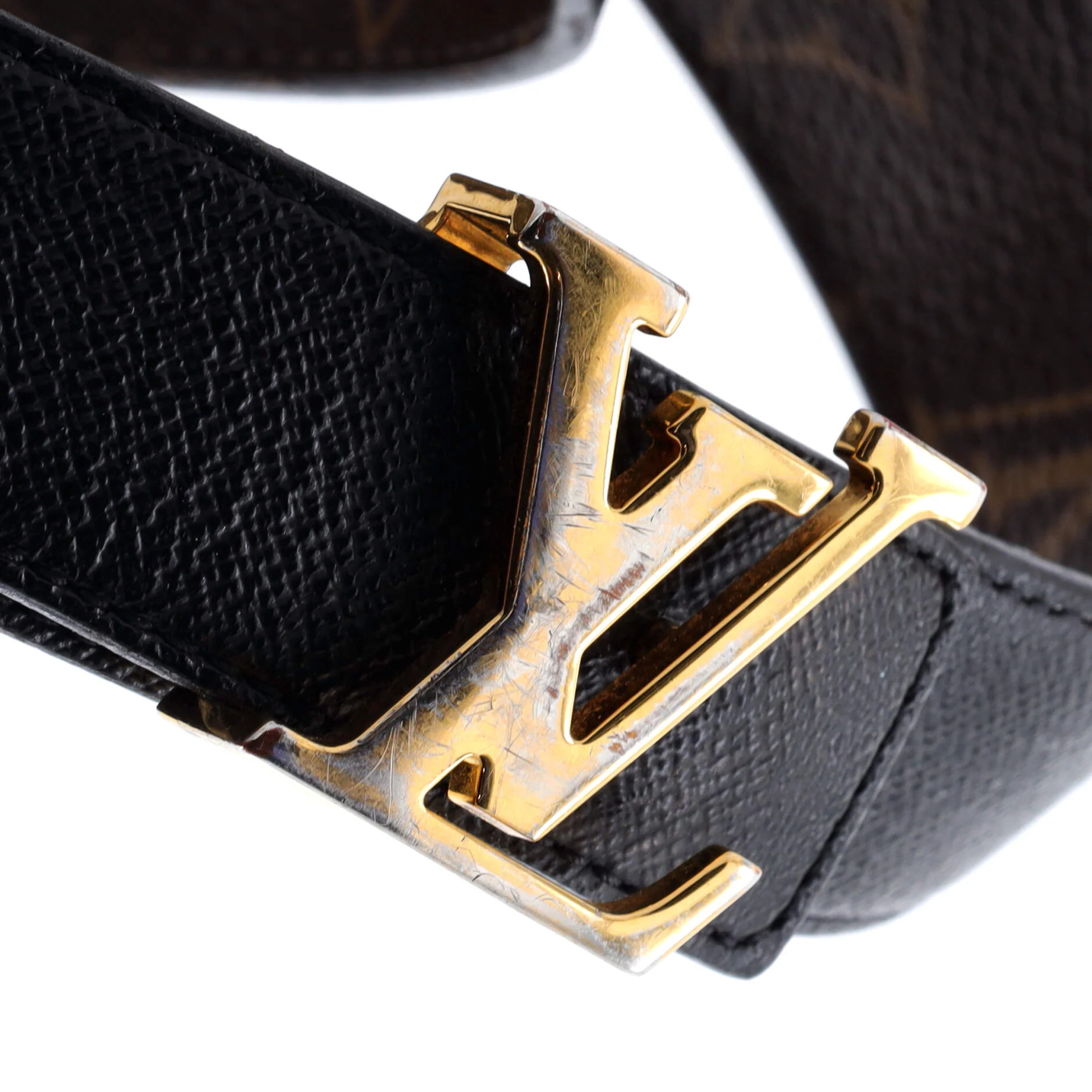 LV Initiales Reversible Belt Monogram Canvas and Leather Medium - Image 4