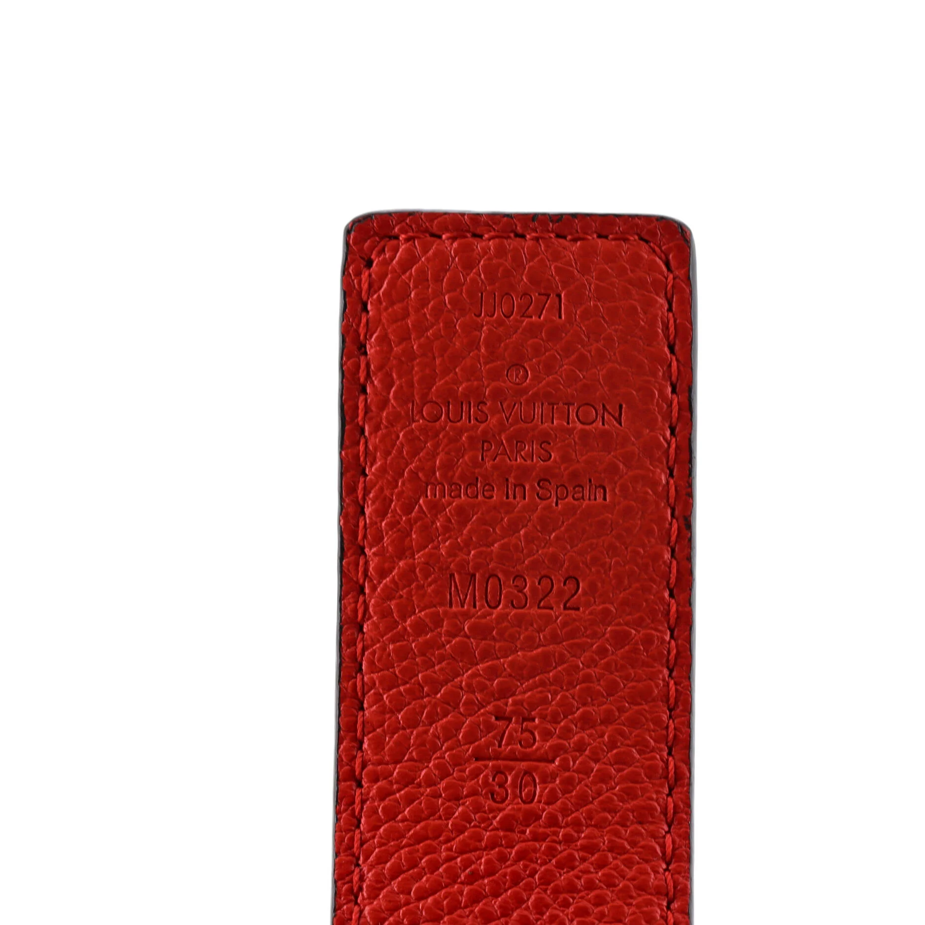 LV Initiales Reversible Belt Monogram Canvas and Leather Thin - Image 3