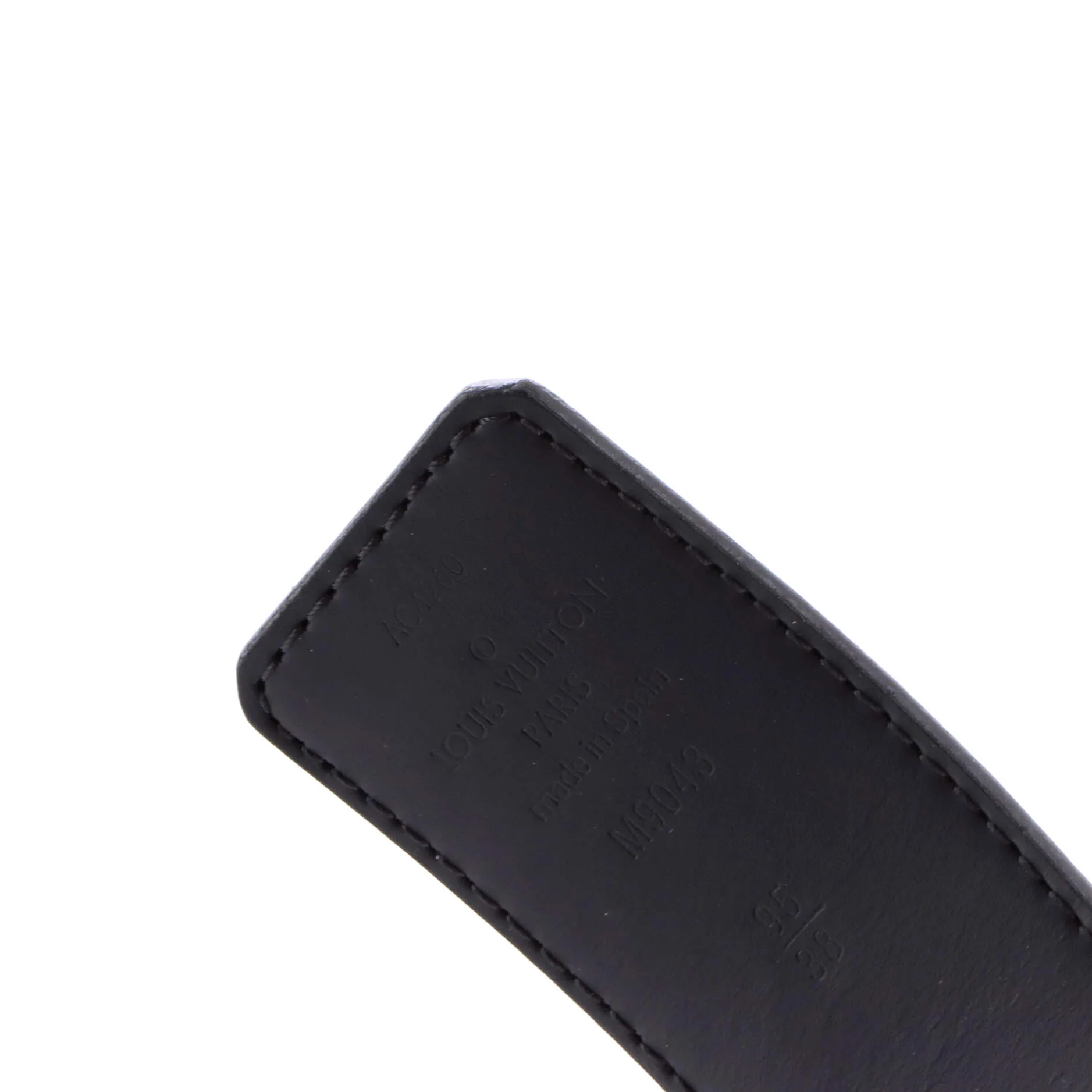 LV Initiales Reversible Belt Monogram Eclipse Canvas and Leather Wide - Image 5