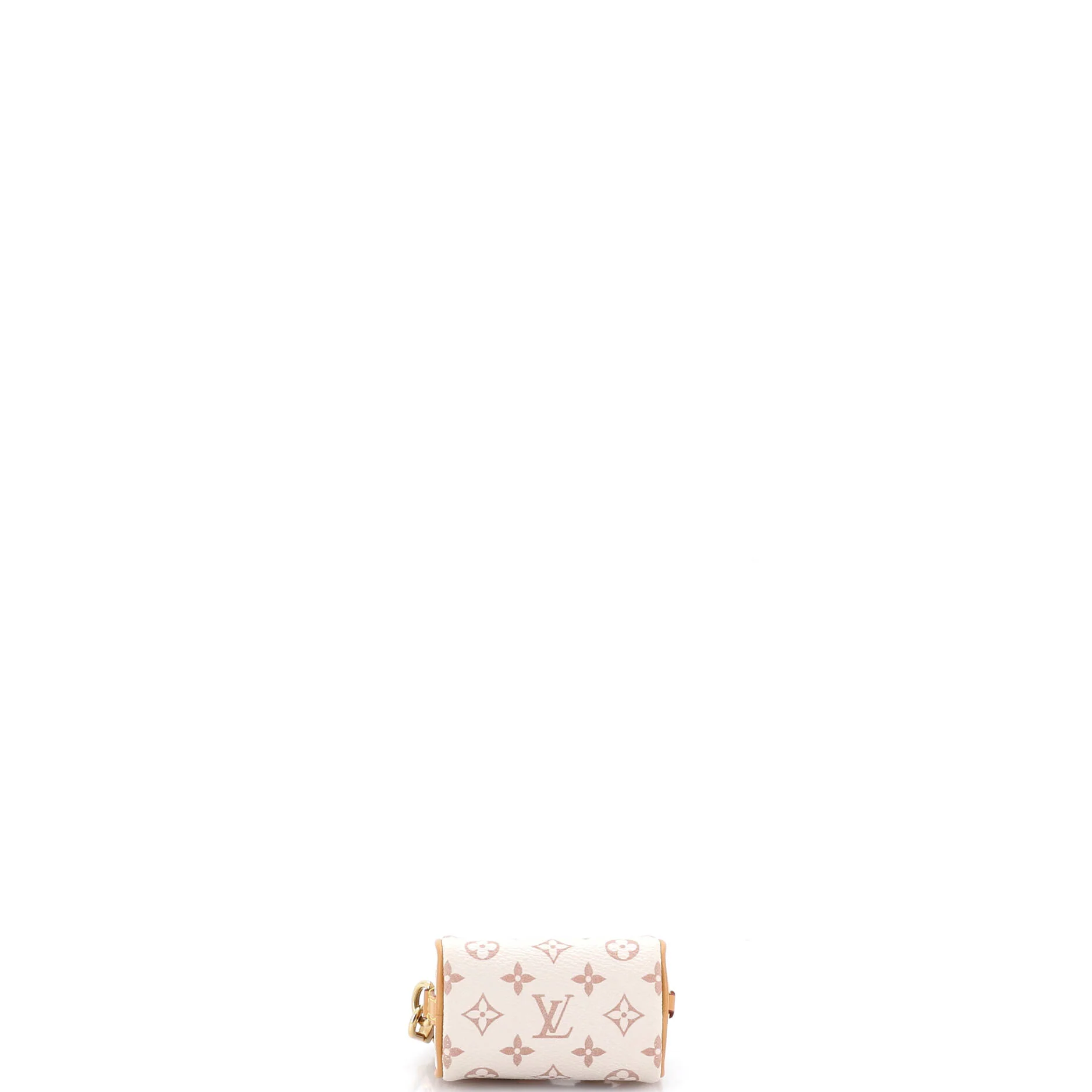Micro Speedy Bag Charm Monogram Dune Canvas - Image 4