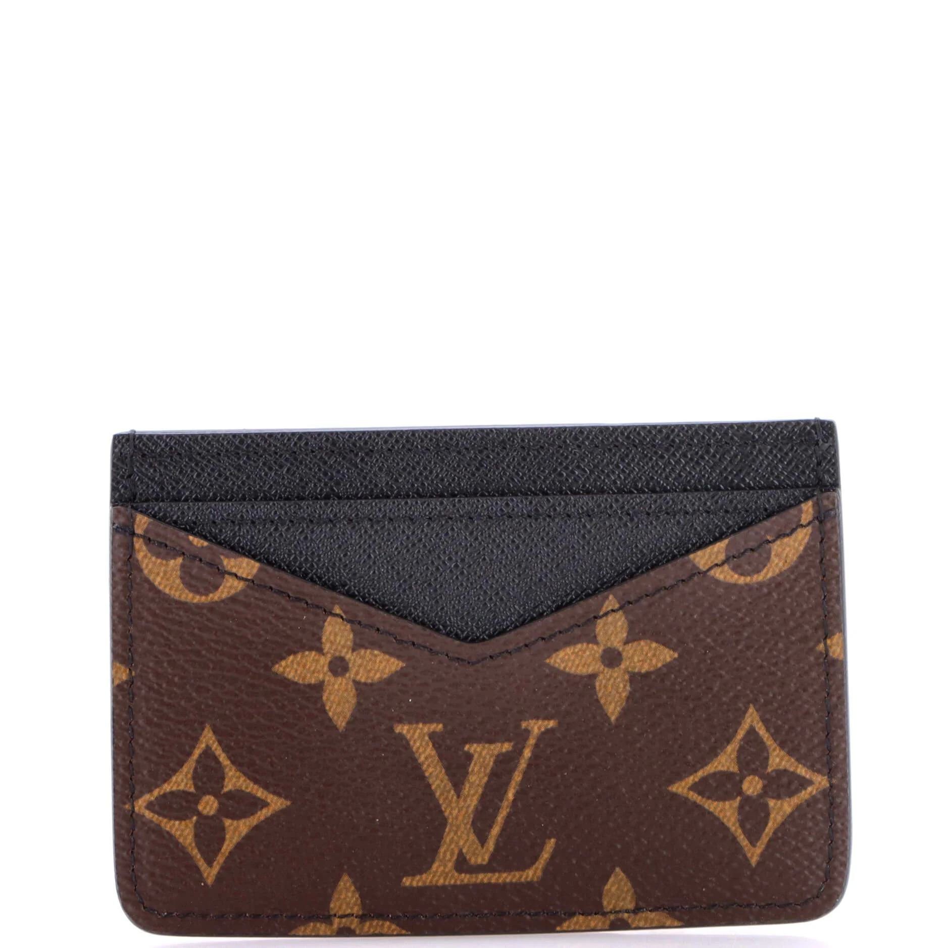 Neo Card Holder Macassar Monogram Canvas