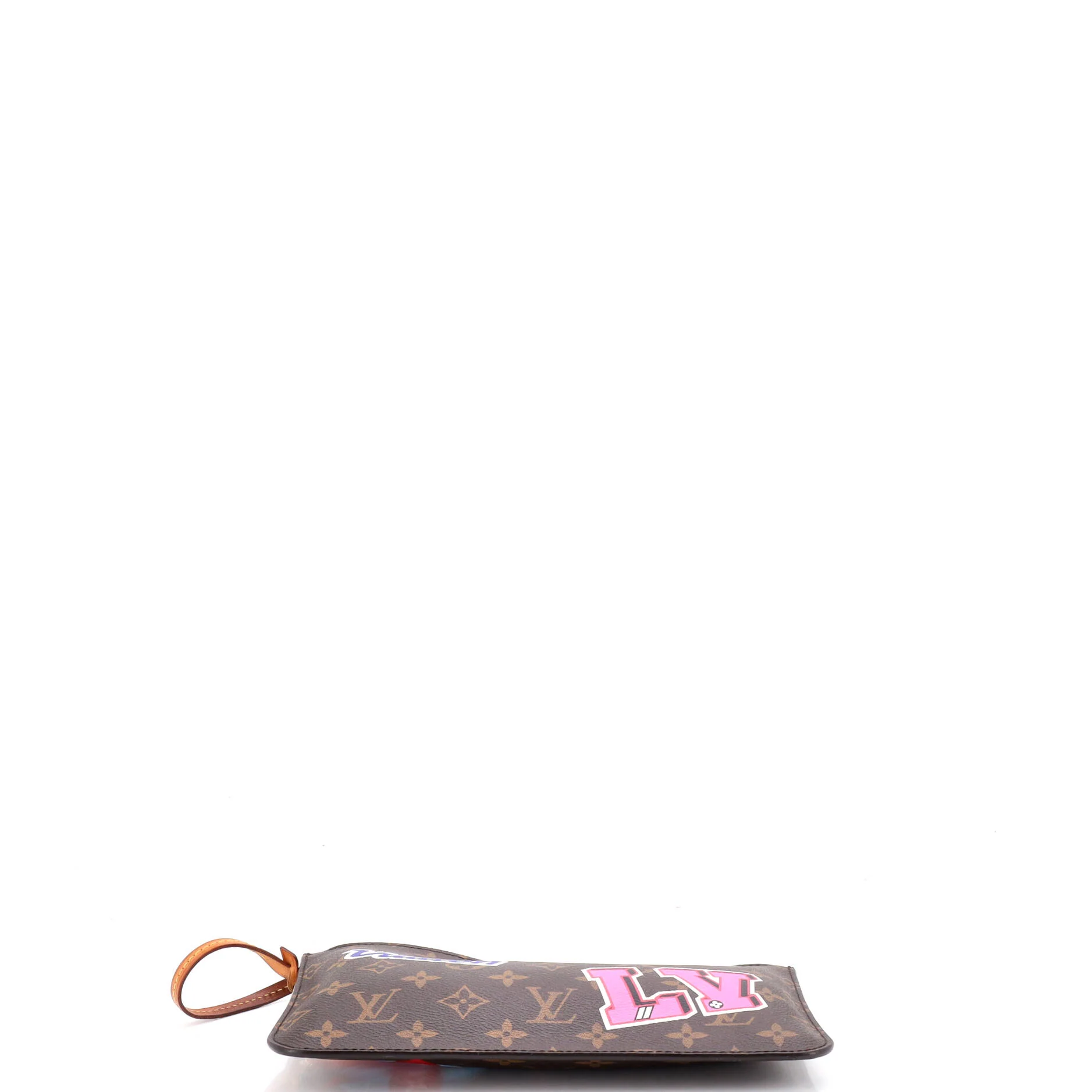 Neverfull Pochette Limited Edition Patches Monogram Canvas Large - Image 4