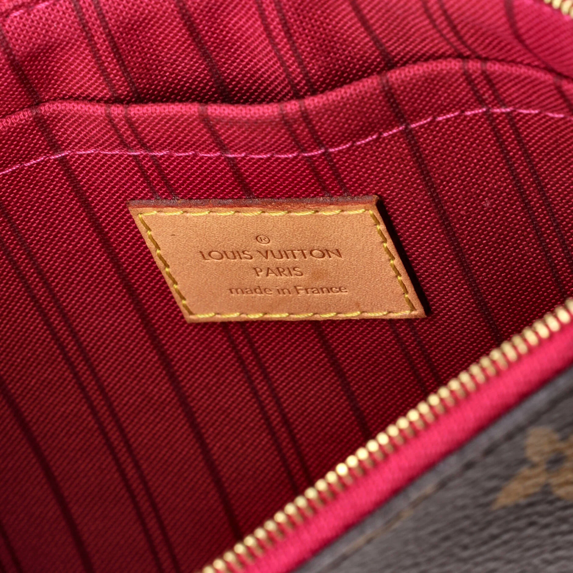 Neverfull Pochette Limited Edition Patches Monogram Canvas Large - Image 7