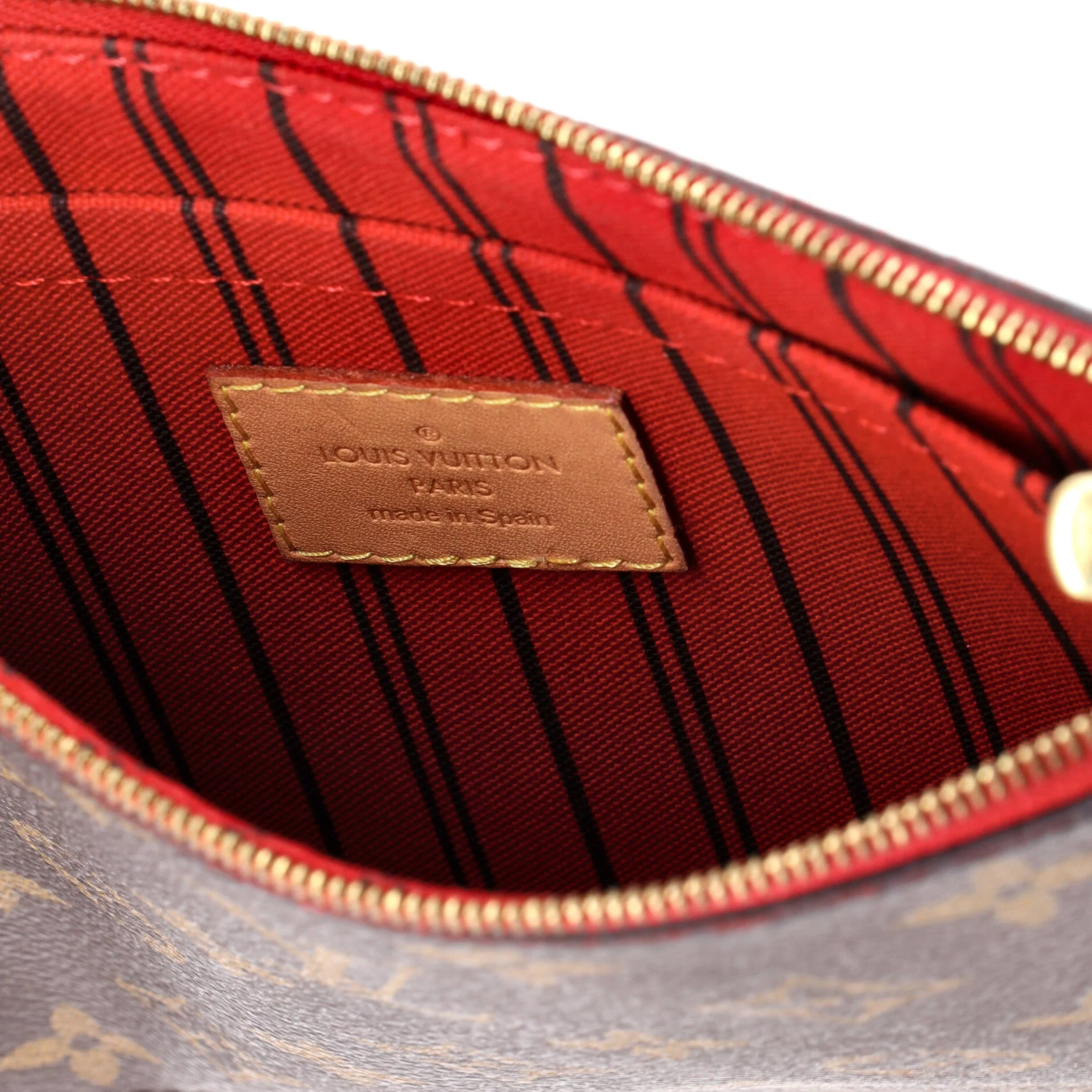 Neverfull Pochette Monogram Canvas Large - Image 7
