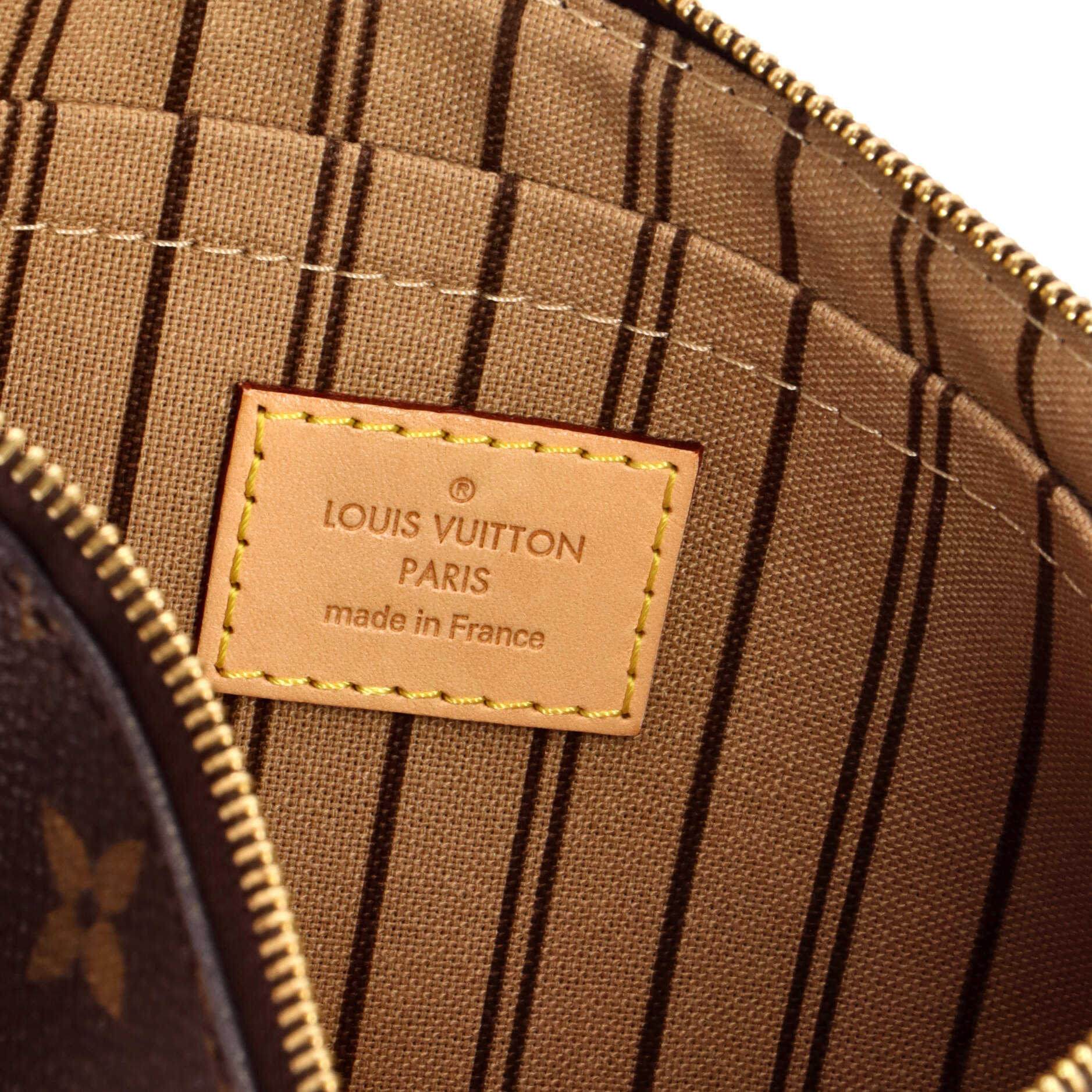 Neverfull Pochette Monogram Canvas Large - Image 7