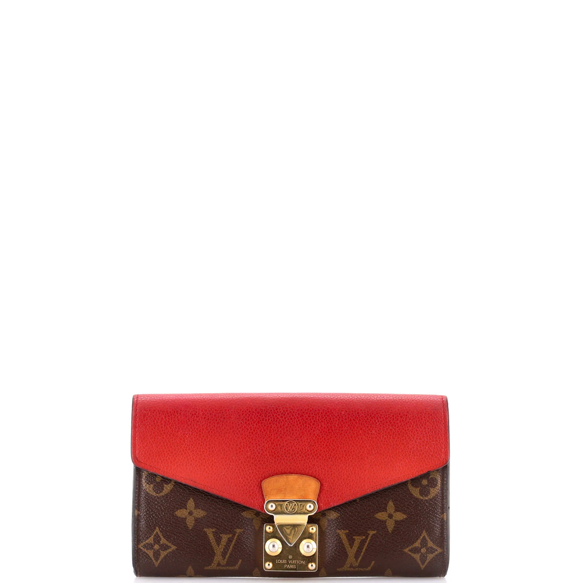 Pallas Wallet Monogram Canvas and Calfskin