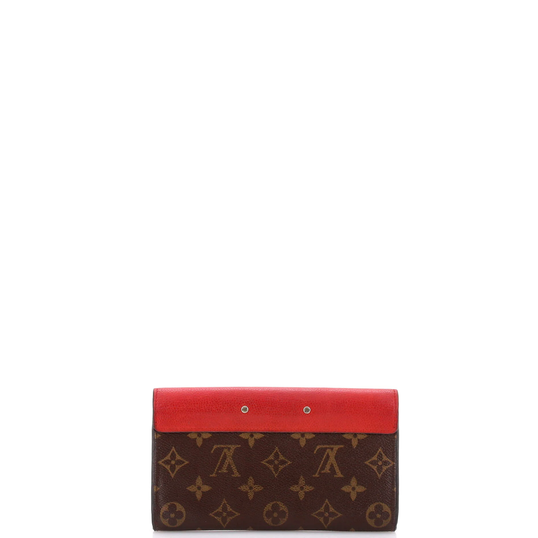 Pallas Wallet Monogram Canvas and Calfskin - Image 3