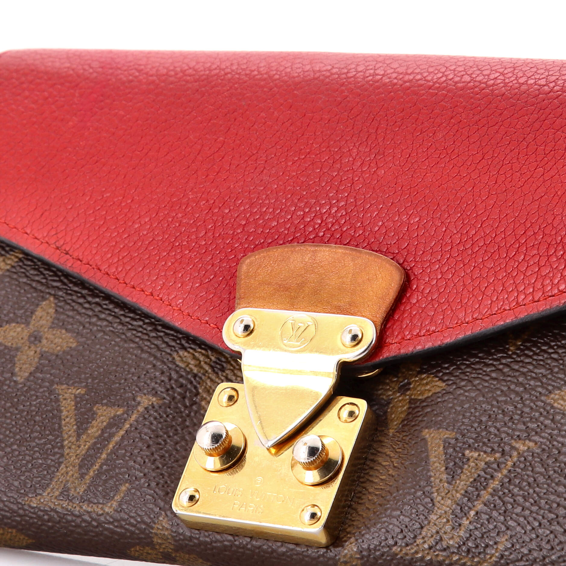 Pallas Wallet Monogram Canvas and Calfskin - Image 6