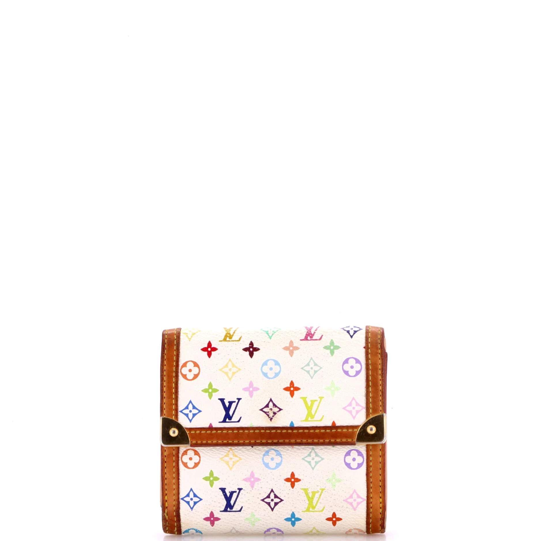 Porte-Monnaie Plat Coin Purse Monogram Multicolor - Image 3