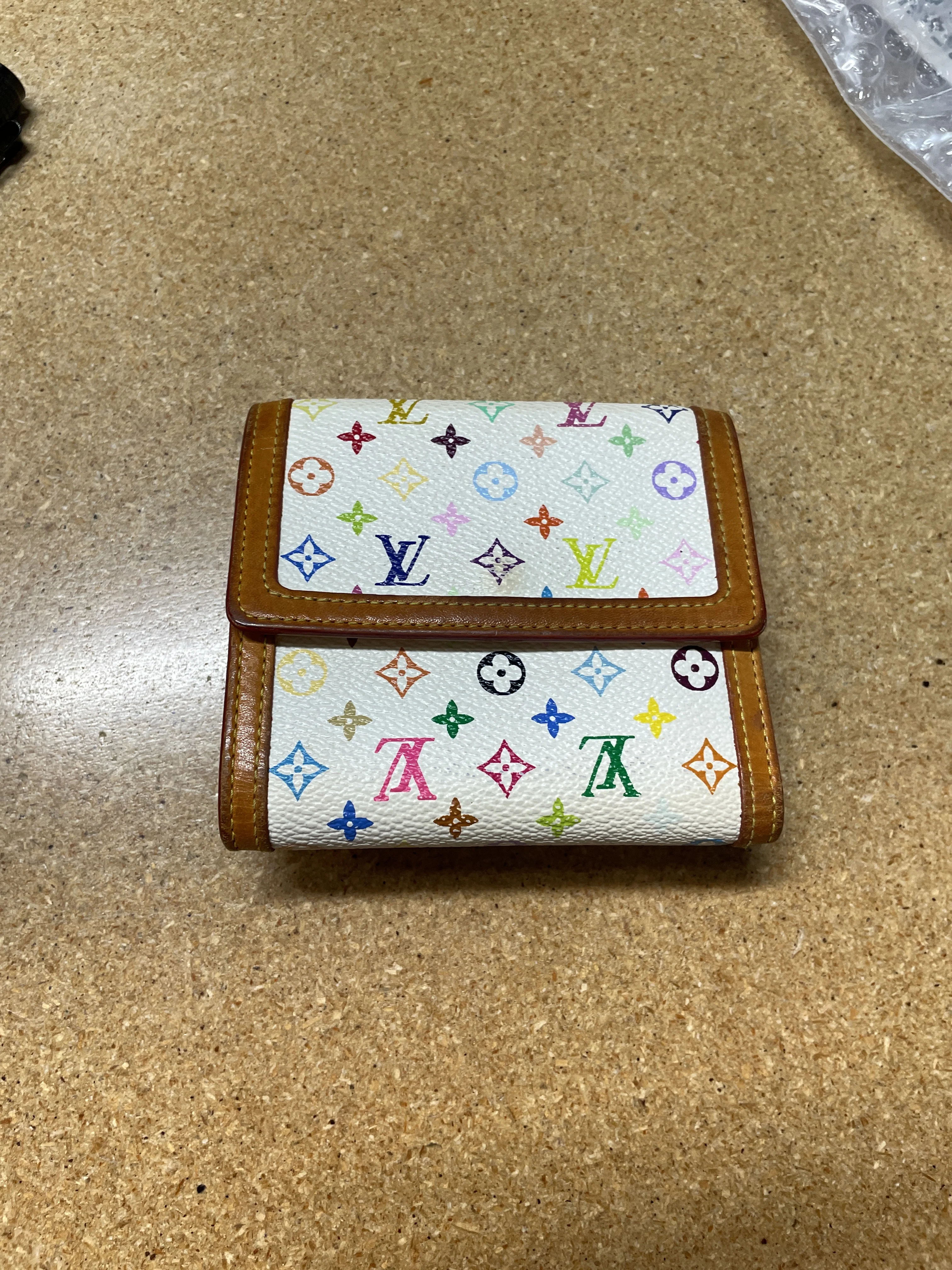 Porte-Monnaie Plat Coin Purse Monogram Multicolor - Image 9