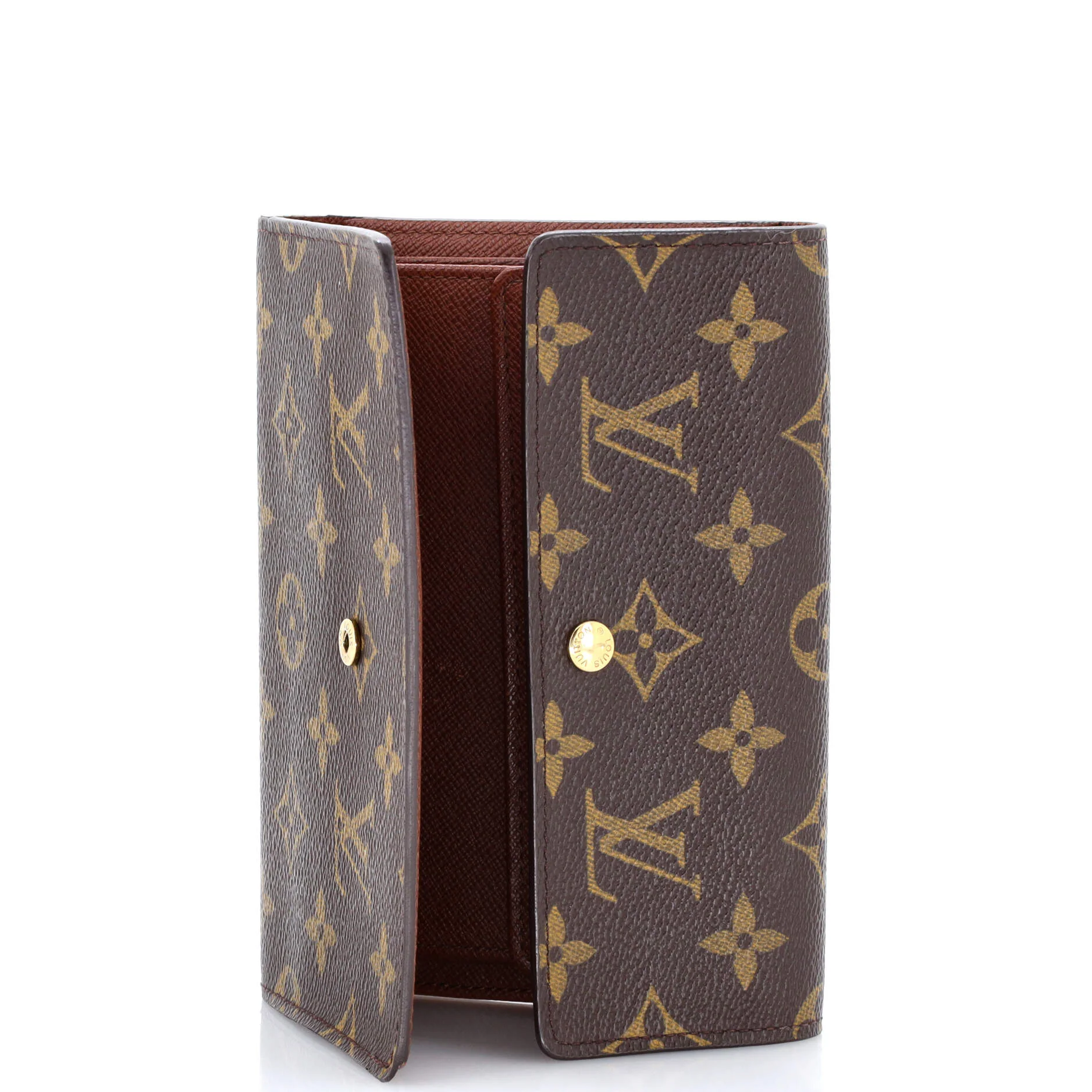 Porte Tresor Etui Papiers Wallet Monogram Canvas - Image 5