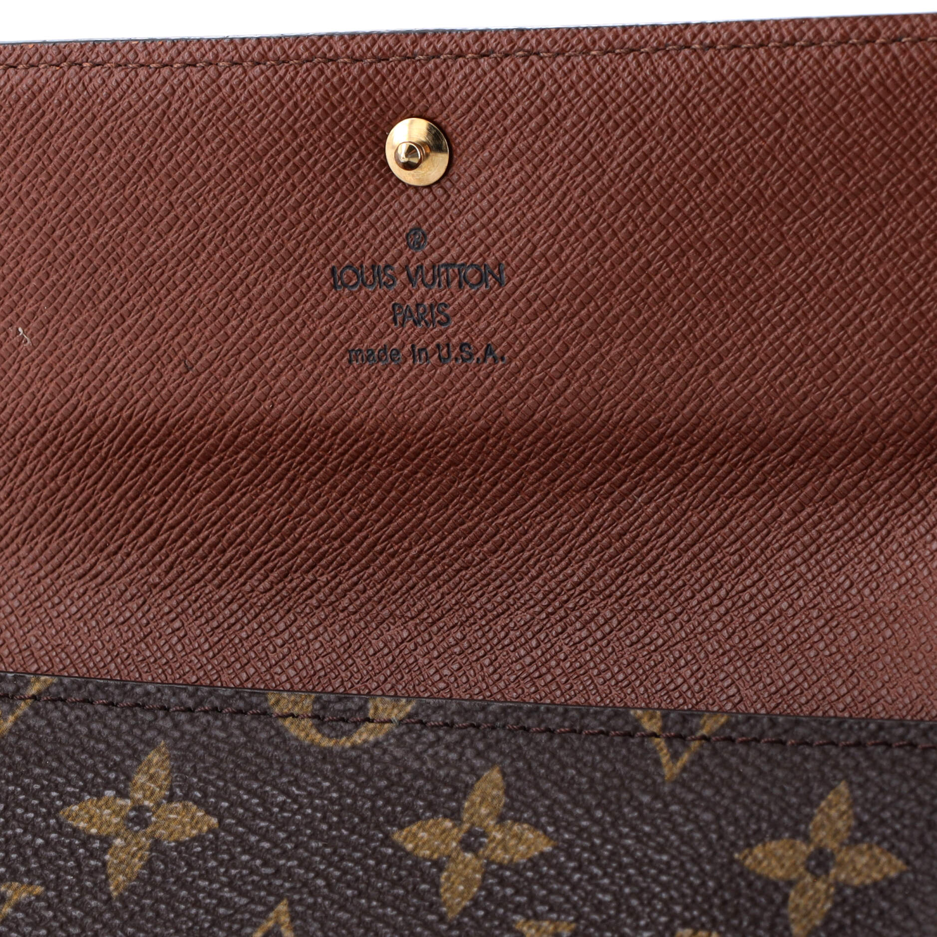 Porte Tresor Etui Papiers Wallet Monogram Canvas - Image 7