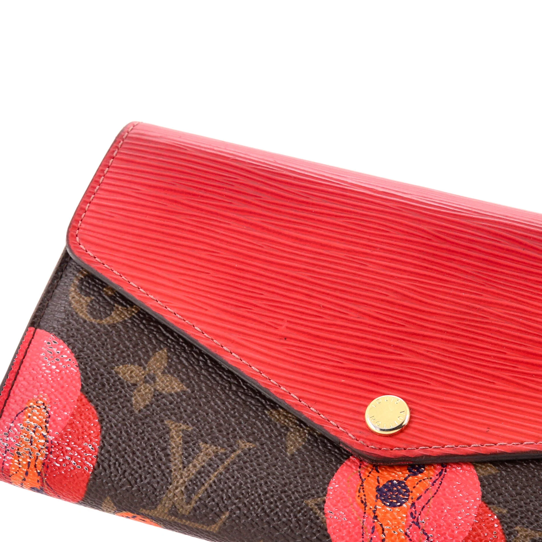 Sarah Wallet Epi Leather and Limited Edition Monogram Ramages - Image 6
