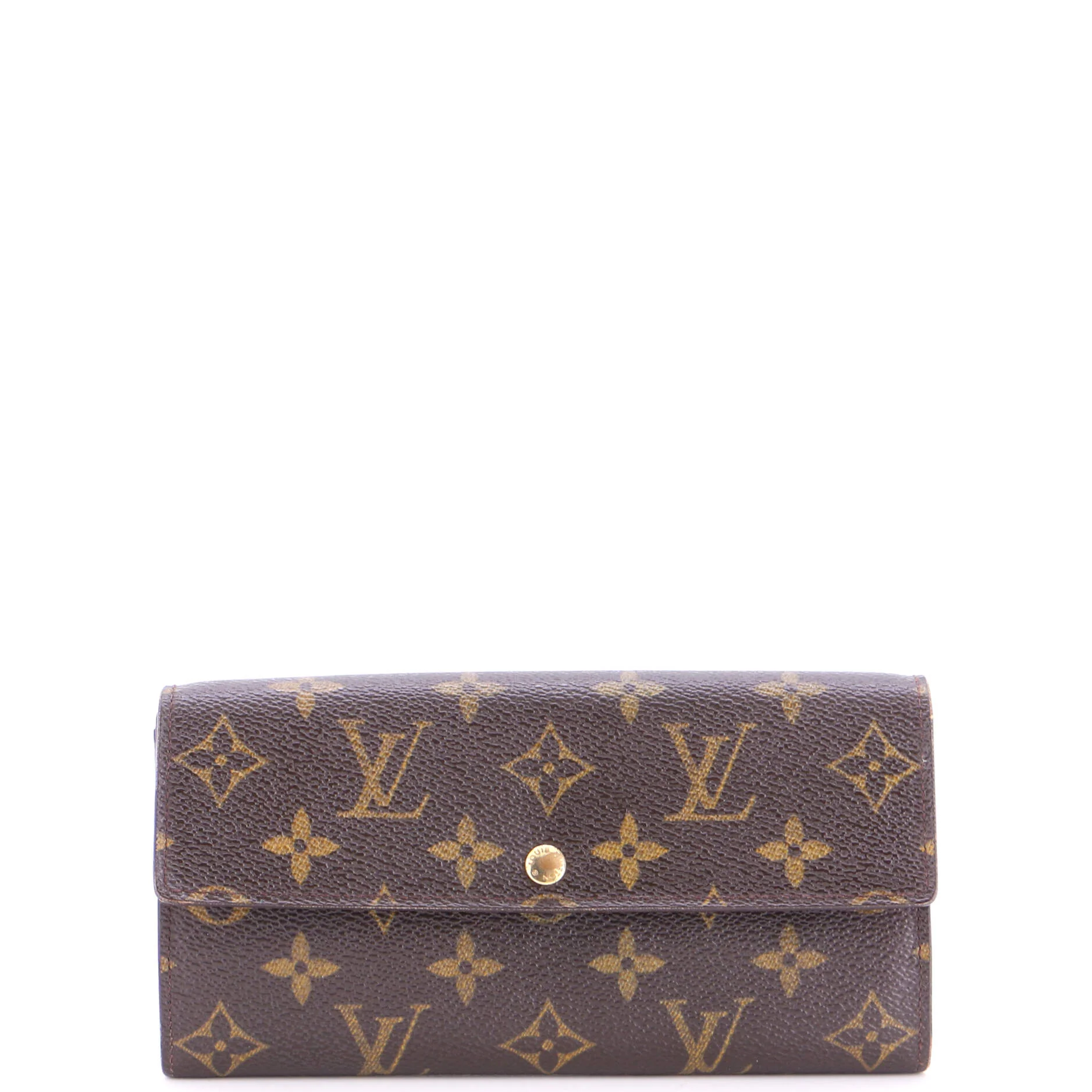 Sarah Wallet Monogram Canvas