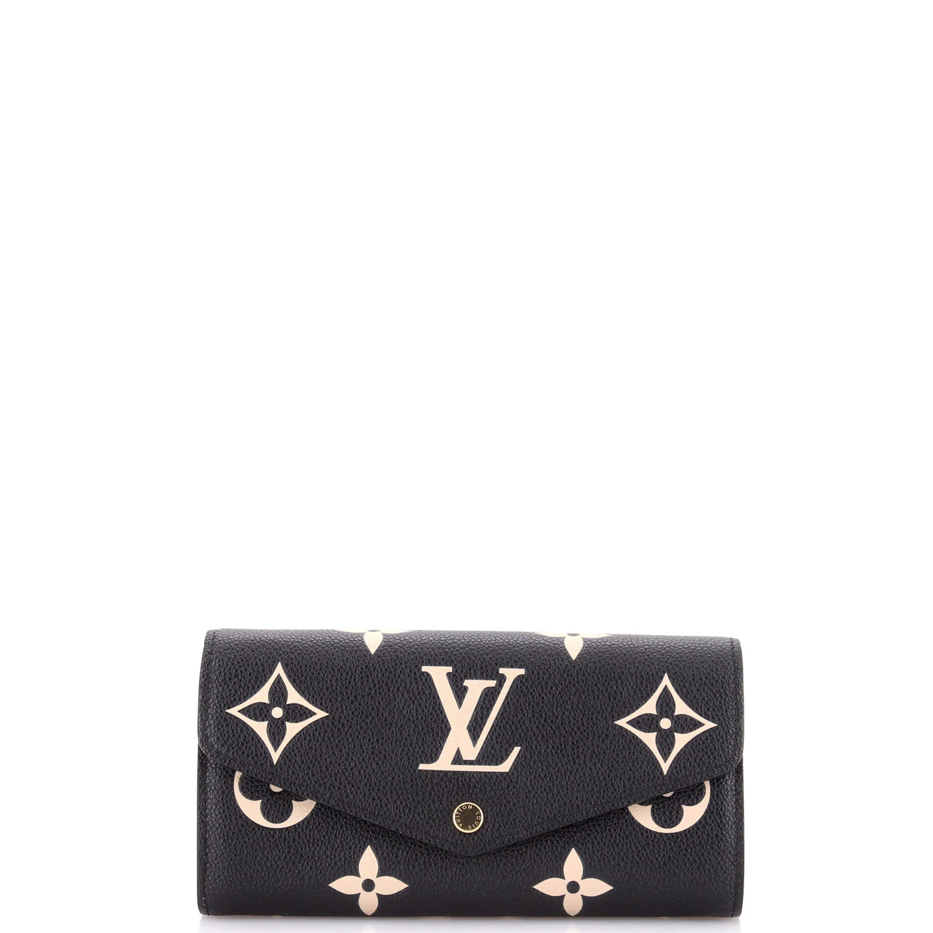 Sarah Wallet NM Bicolor Monogram Empreinte Giant