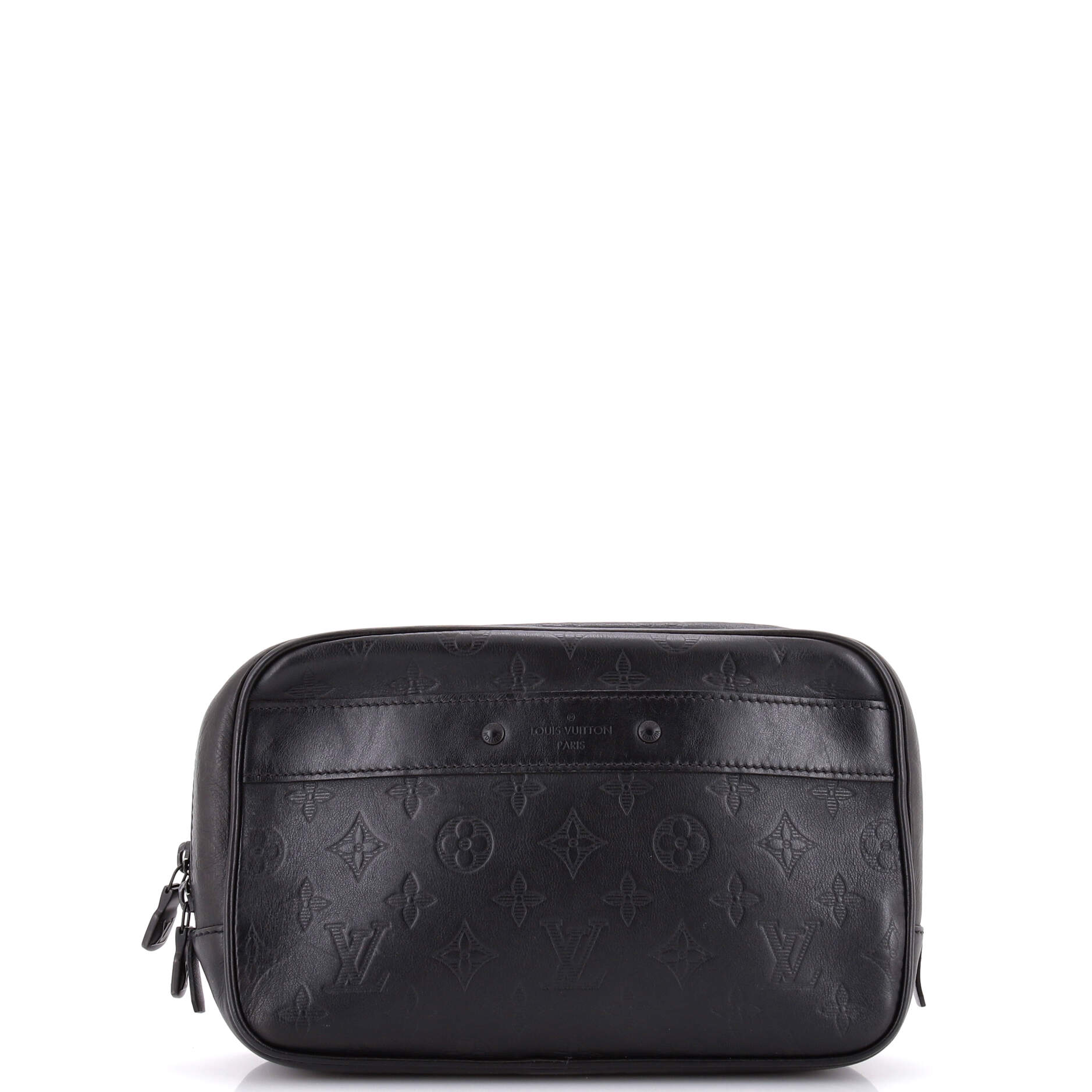 Toiletry Pouch Monogram Shadow Leather GM