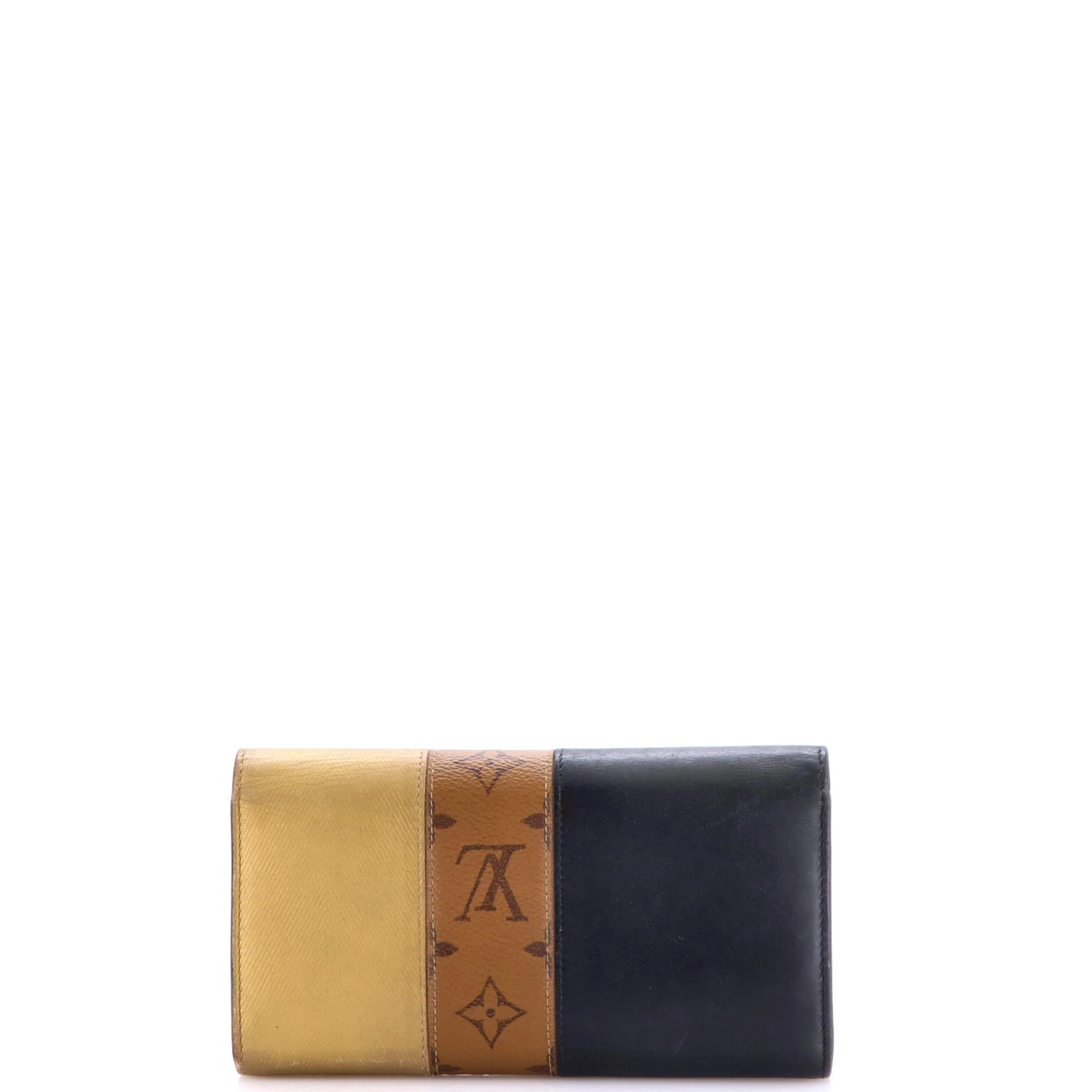 Twist Wallet Limited Edition Studded Reverse Monogram Canvas and Leather - Image 3