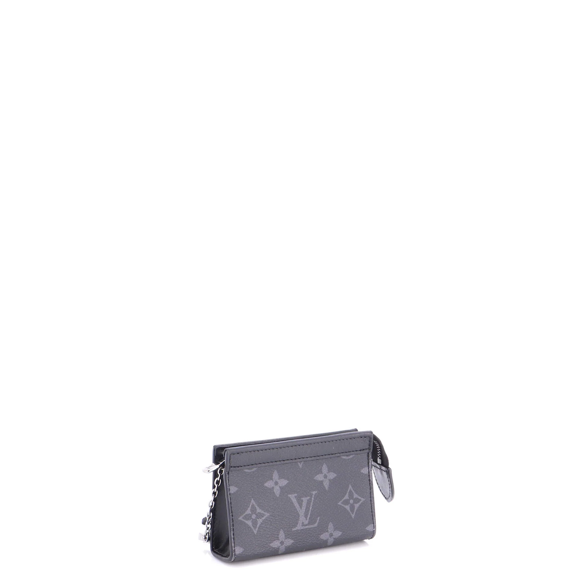 Voyage Key Pouch Monogram Eclipse Canvas - Image 2