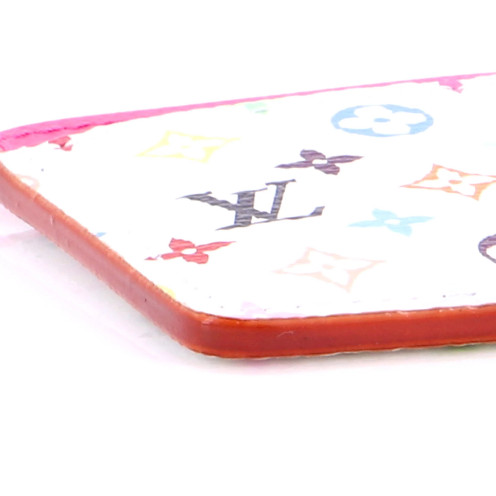 x Takashi Murakami Card Holder Monogram Multicolor with Leather - Image 6