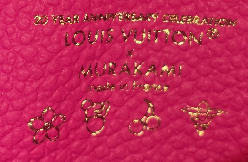 x Takashi Murakami Romy Card Holder Monogram Multicolor and Leather - Image 7