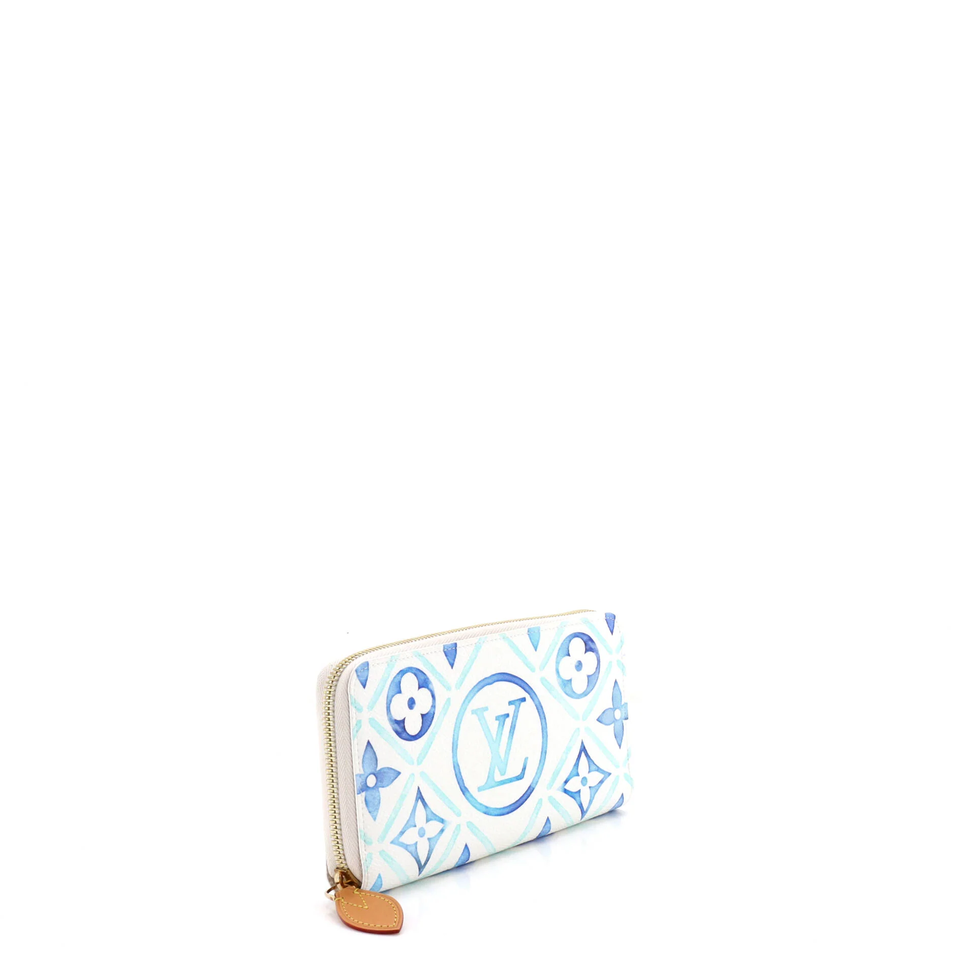 Zippy Wallet By The Pool Monogram Tile Canvas - Image 2