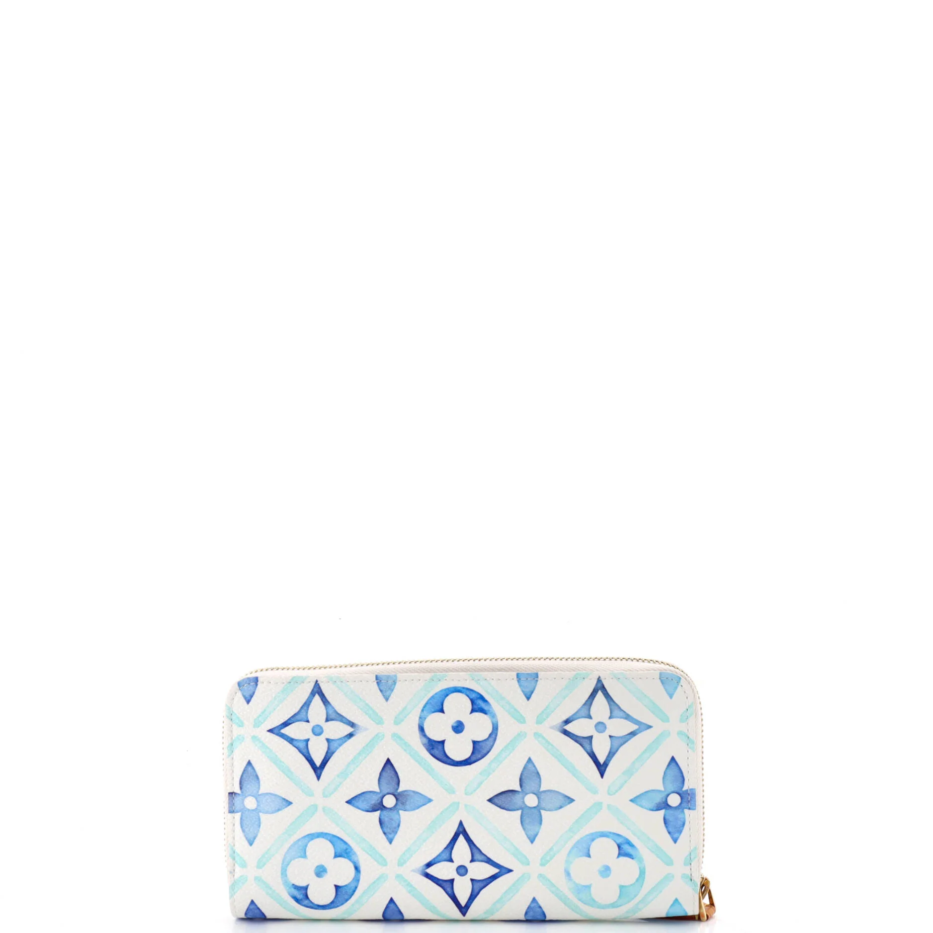 Zippy Wallet By The Pool Monogram Tile Canvas - Image 3