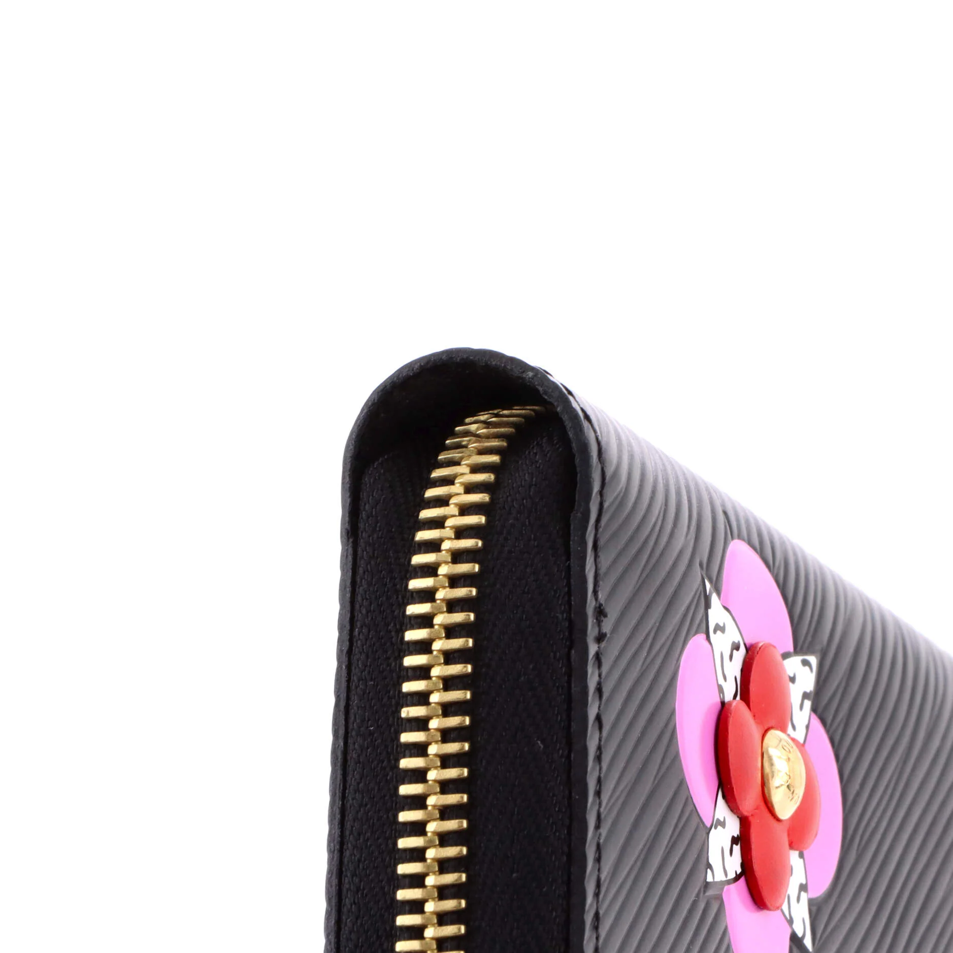 Zippy Wallet Limited Edition Floral Patchwork Epi Leather - Image 7