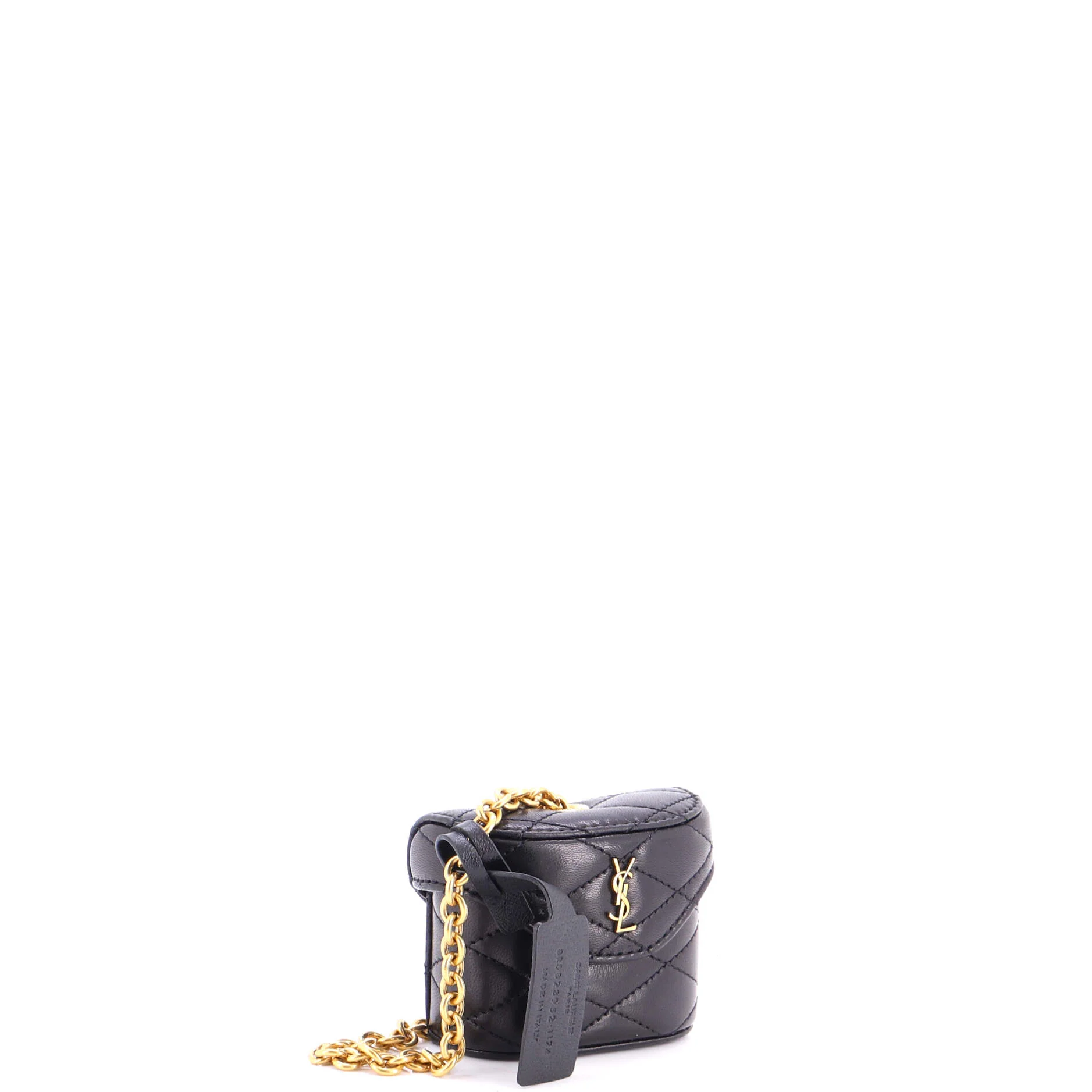 June Box Bag Charm Quilted Leather - Image 2