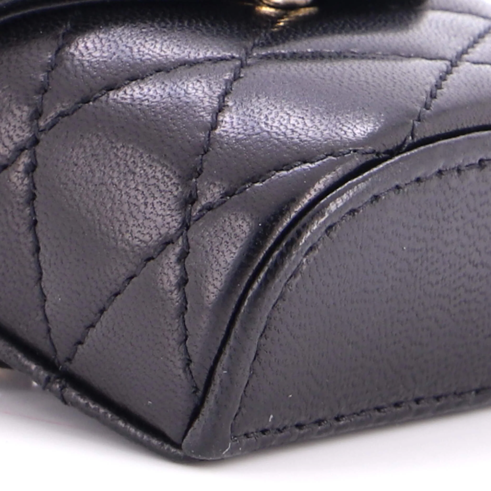 June Box Bag Charm Quilted Leather - Image 6