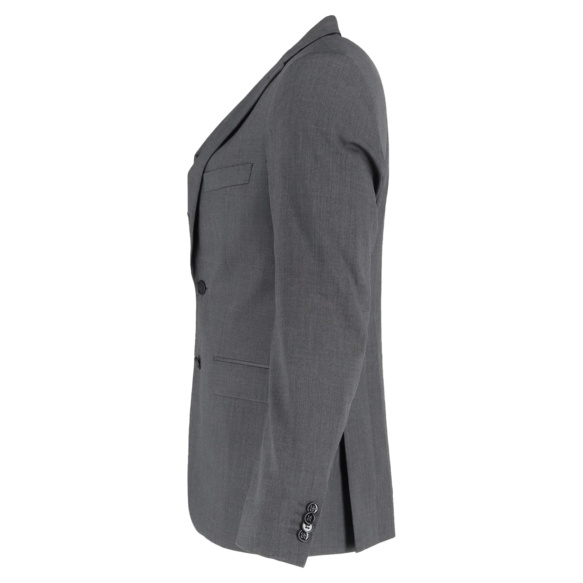 Men's Acne Studios Relaxed Fit Suit Jacket in Grey Wool - Image 2
