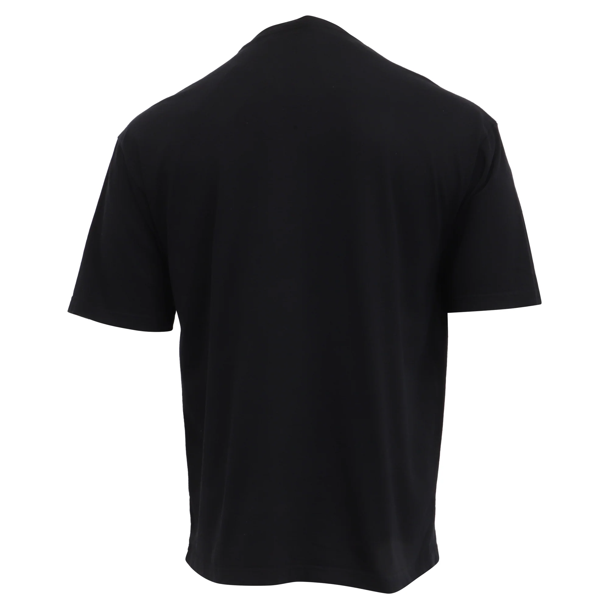 Men's Balenciaga BB Logo-Print T-Shirt in Black Cotton - Image 4