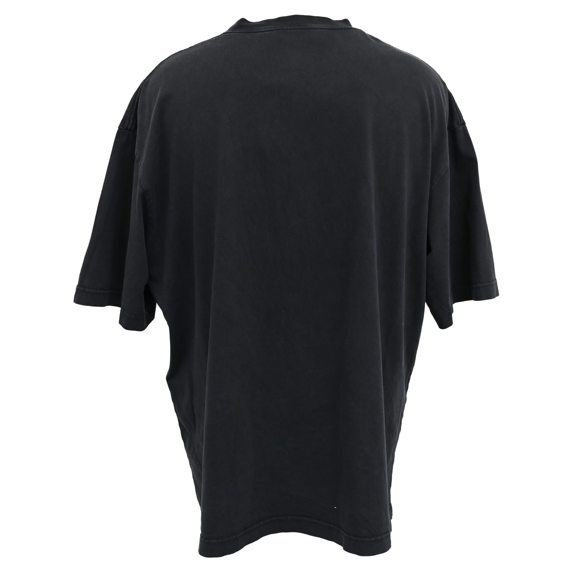 Men's Balenciaga BB Paris Icon Medium Fit T-Shirt in Black Cotton - Image 3