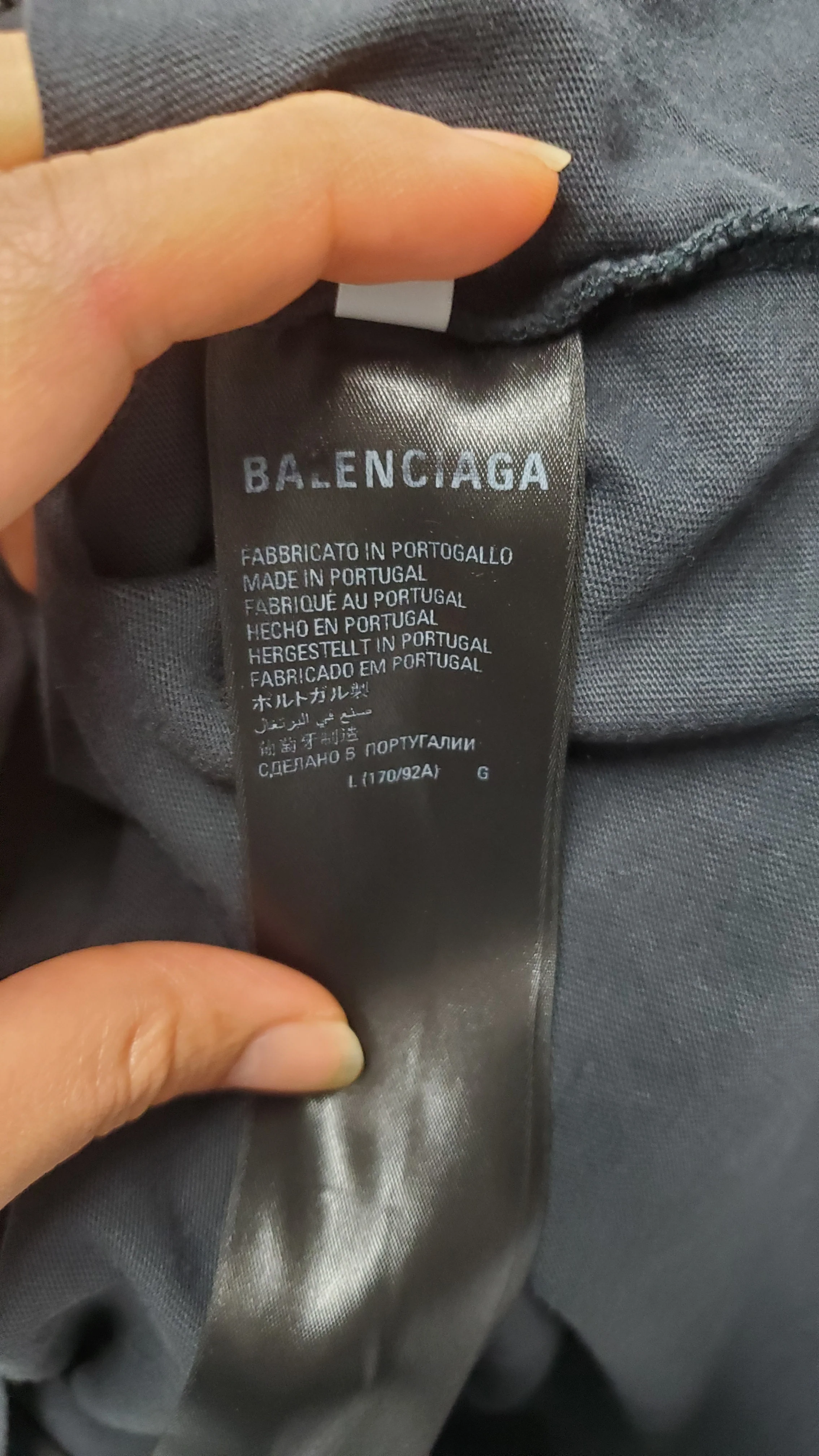 Men's Balenciaga BB Paris Icon Medium Fit T-Shirt in Black Cotton - Image 9